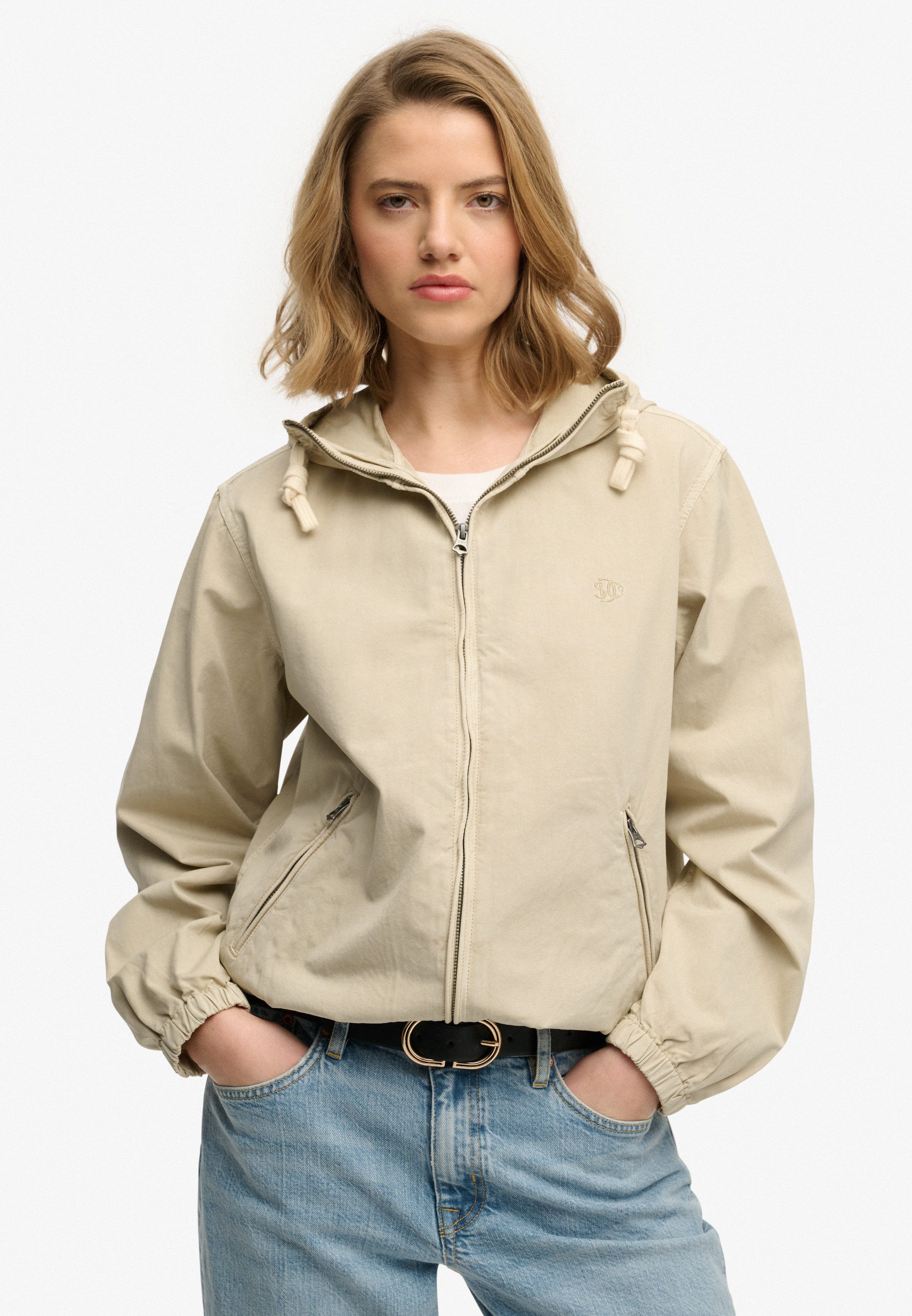 Superdry Parka HOODED WASHED TWILL JKT