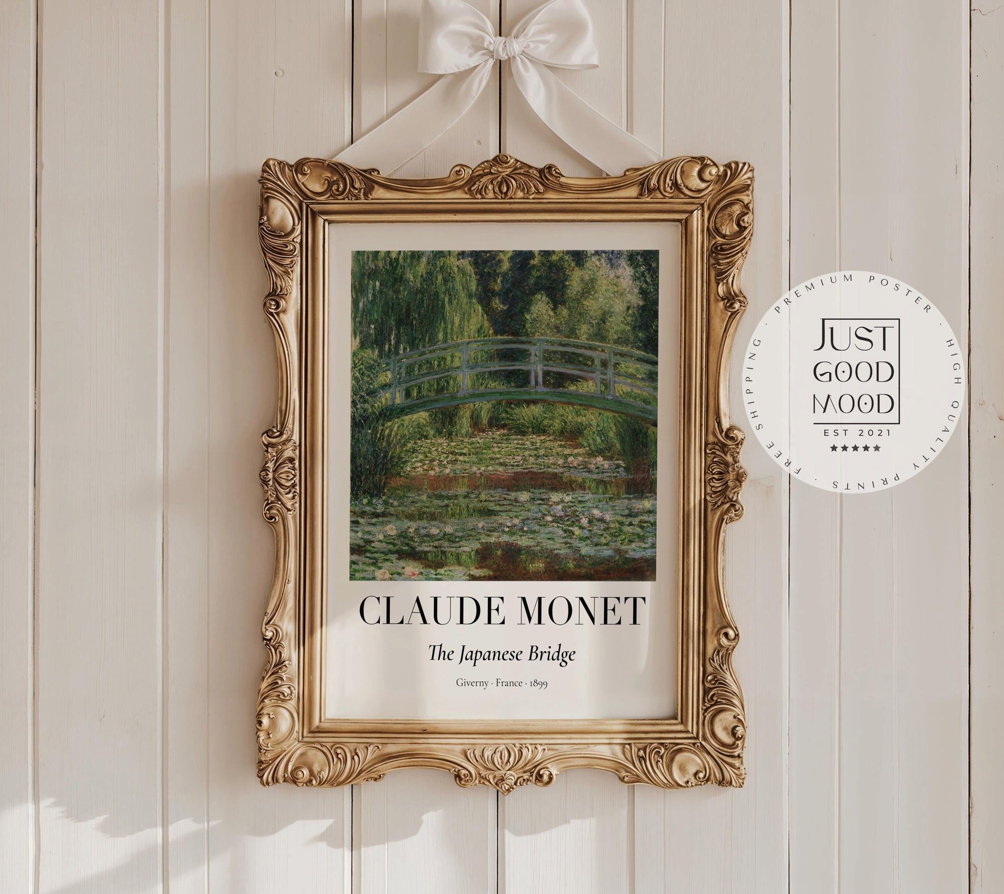 JUSTGOODMOOD Poster PREMIUM ® Claude Monet günstig online kaufen