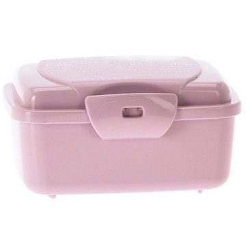 HAC24 Lunchbox Mini Snackbox Aufbewahrungsdose Küche Obst Gemüse Vesperdose, Kunststoff, (3-tlg), 350 ml mit Klick Verschluss