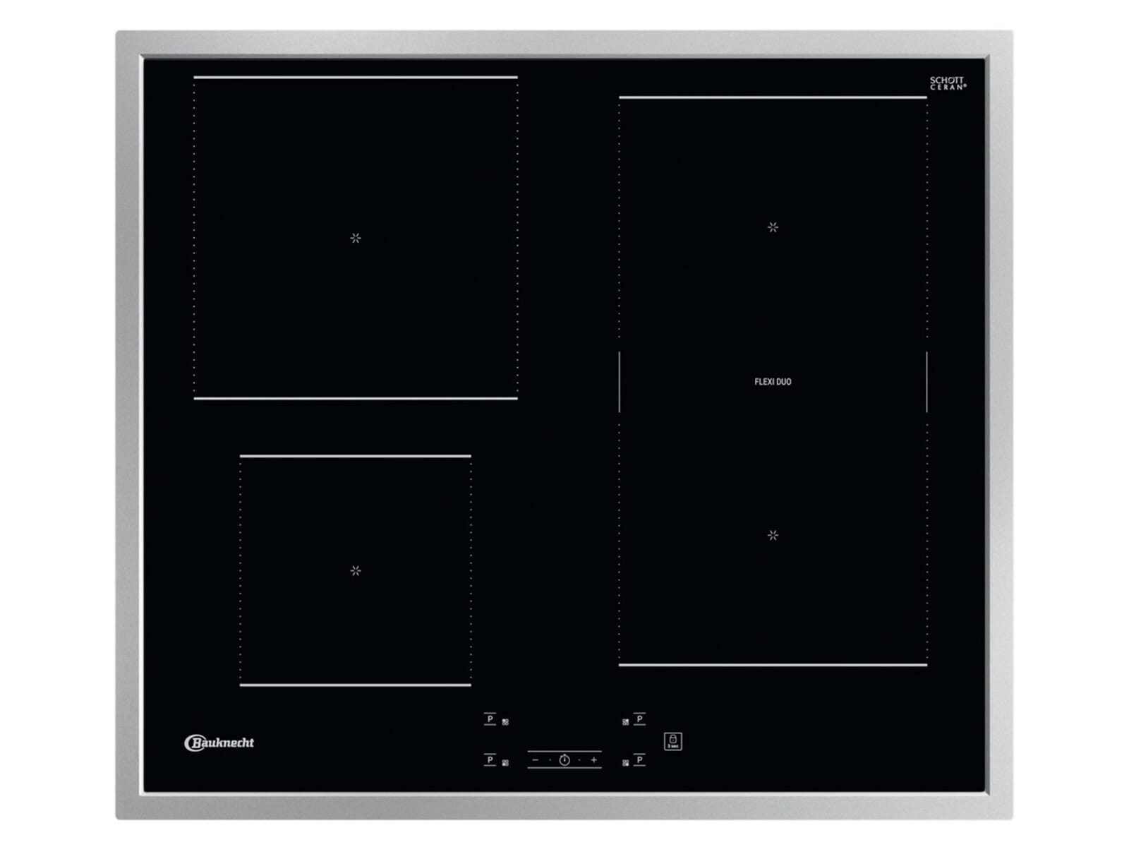BAUKNECHT Elektro-Kochfeld 869991592400, herdgebunden, Timer