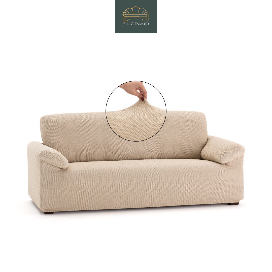 Belmarti Sofahusse luxuriöser und edler Sofabezug, Chenille Oberfläche, hochwertiges und langlebiges Material, made in Spain