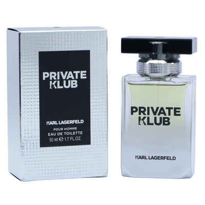 KARL LAGERFELD Eau de Toilette Karl Lagerfeld Private Klub Pour Homme Eau de Toilette Spray 50 ml
