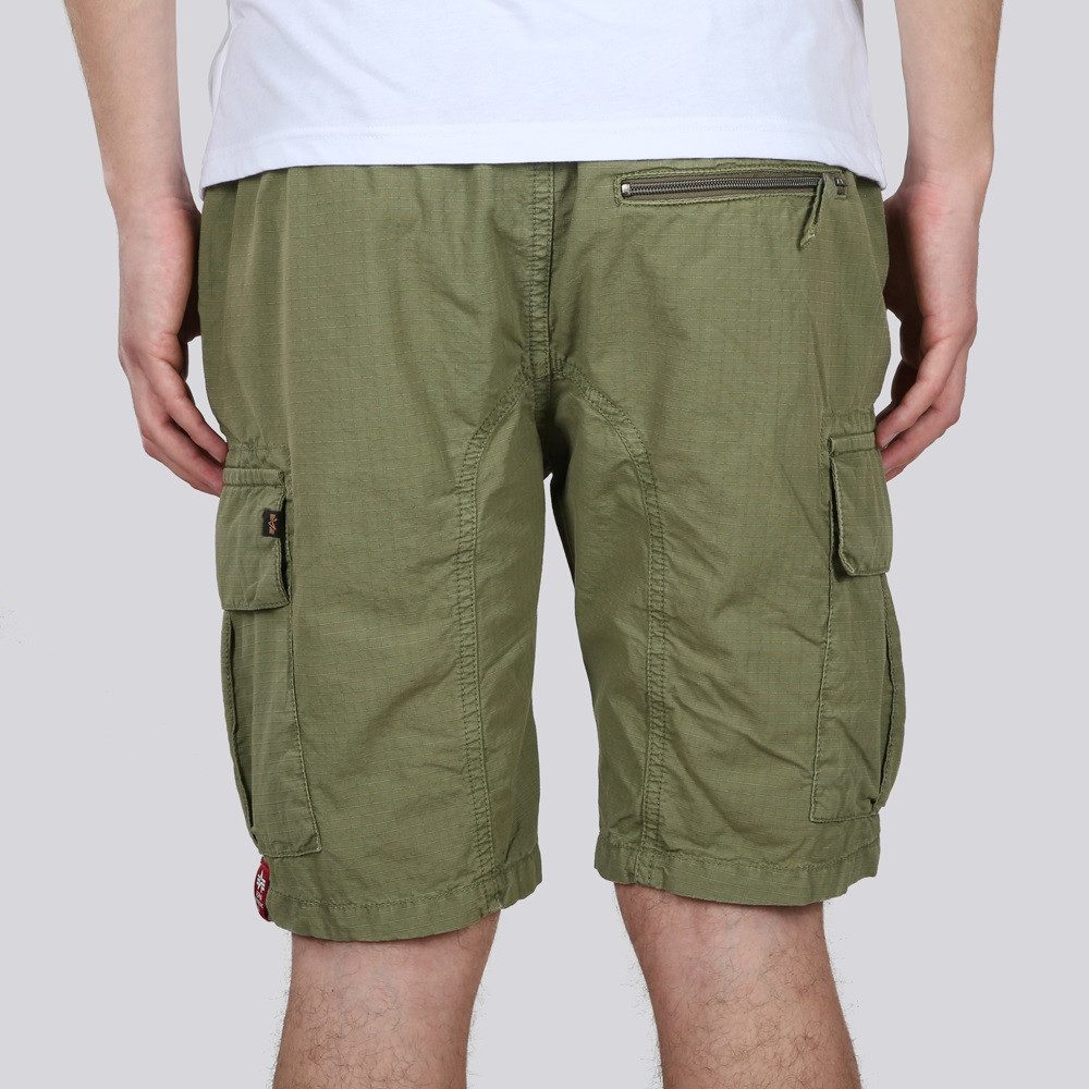 Alpha Industries Shorts Freizeithose Ripstop Jogger kurz schwarz Herren günstig online kaufen