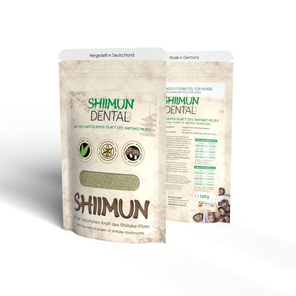 Bellfor Bellfor Shiimun Dental Pulver - 120g, für: Hunde