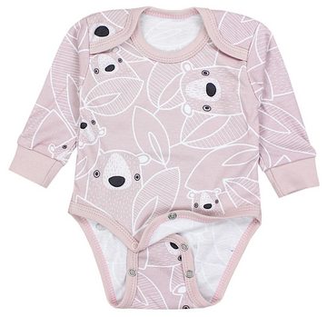 TupTam Langarmbody TupTam Baby Mädchen Langarmbody Mitwachsbody Babybody 4er Pack