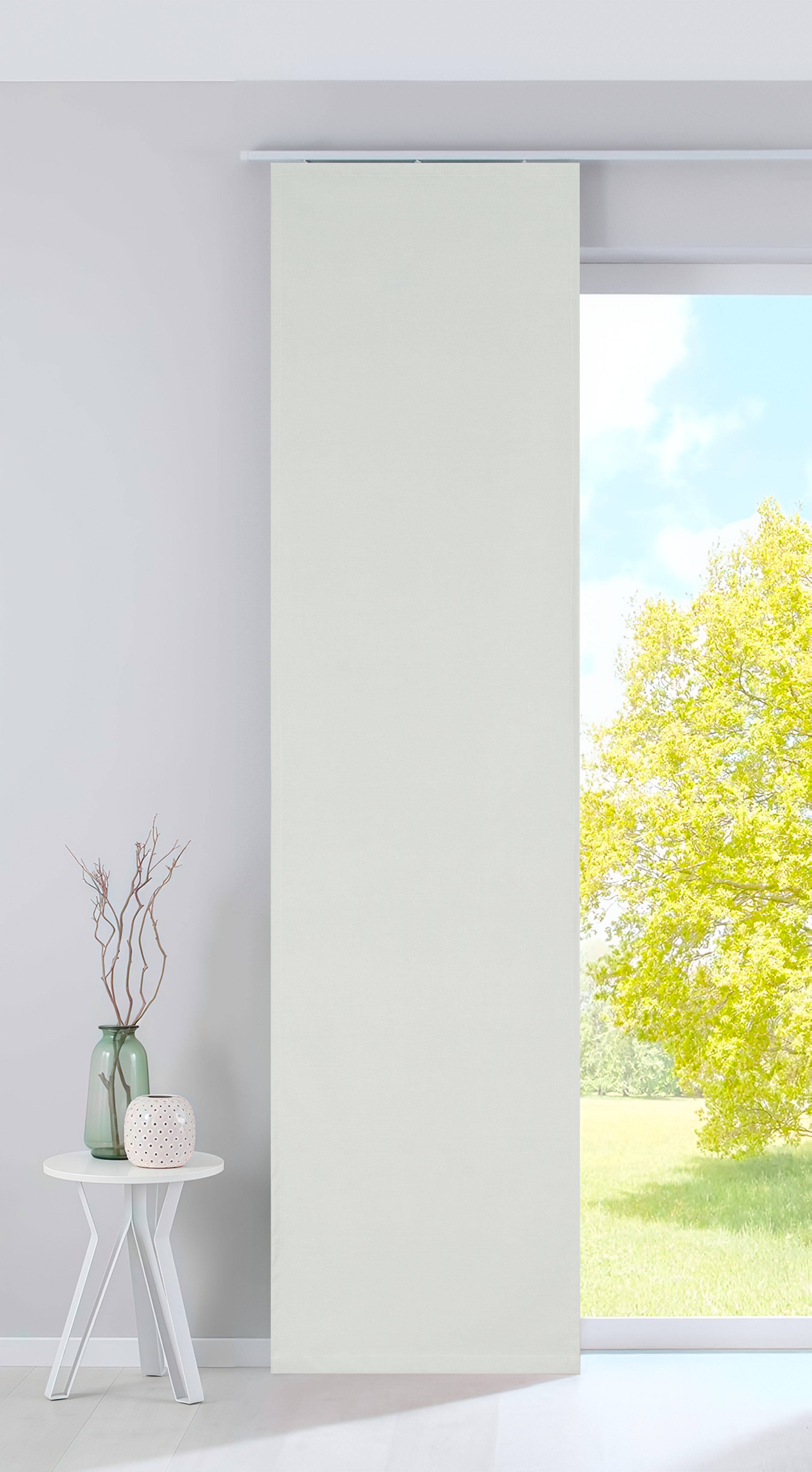 Stoffschmiede Schiebegardine / 60x245cm / Blackout / versch. Farben, Lichtschutz, Store
