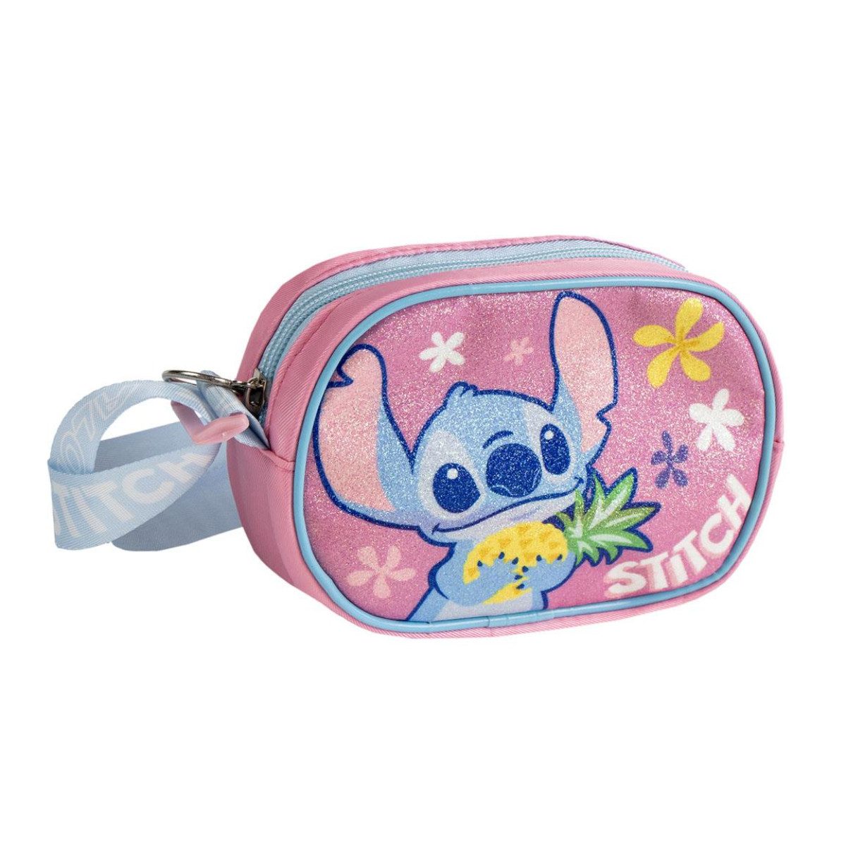 Schultertasche Disney Stitch Fantasia Bag 17x10,5x4 cm Mädchen Accessoire