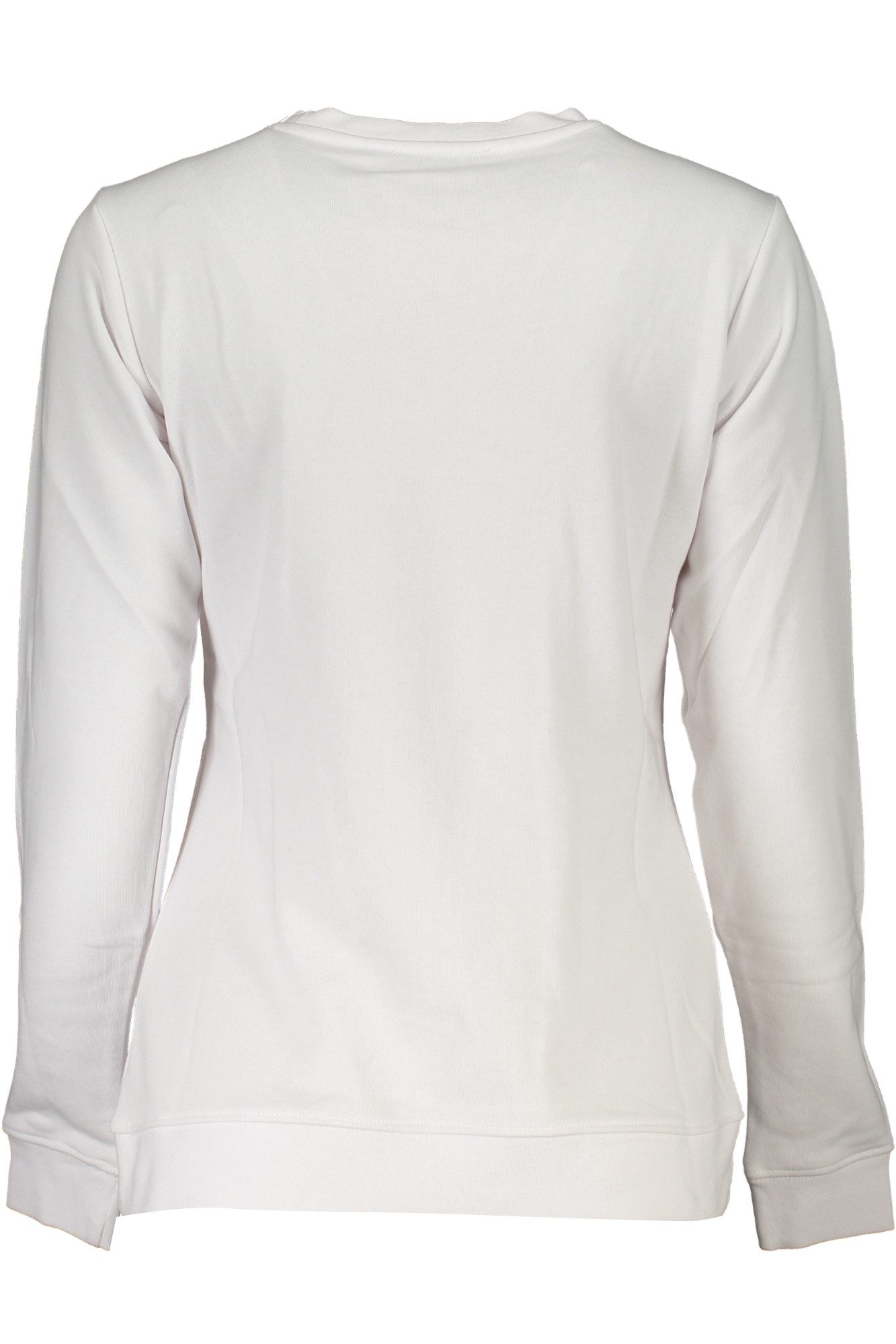 Cavalli Class Sweatshirt Weißes Damen Sweatshirt ohne Reißverschluss -