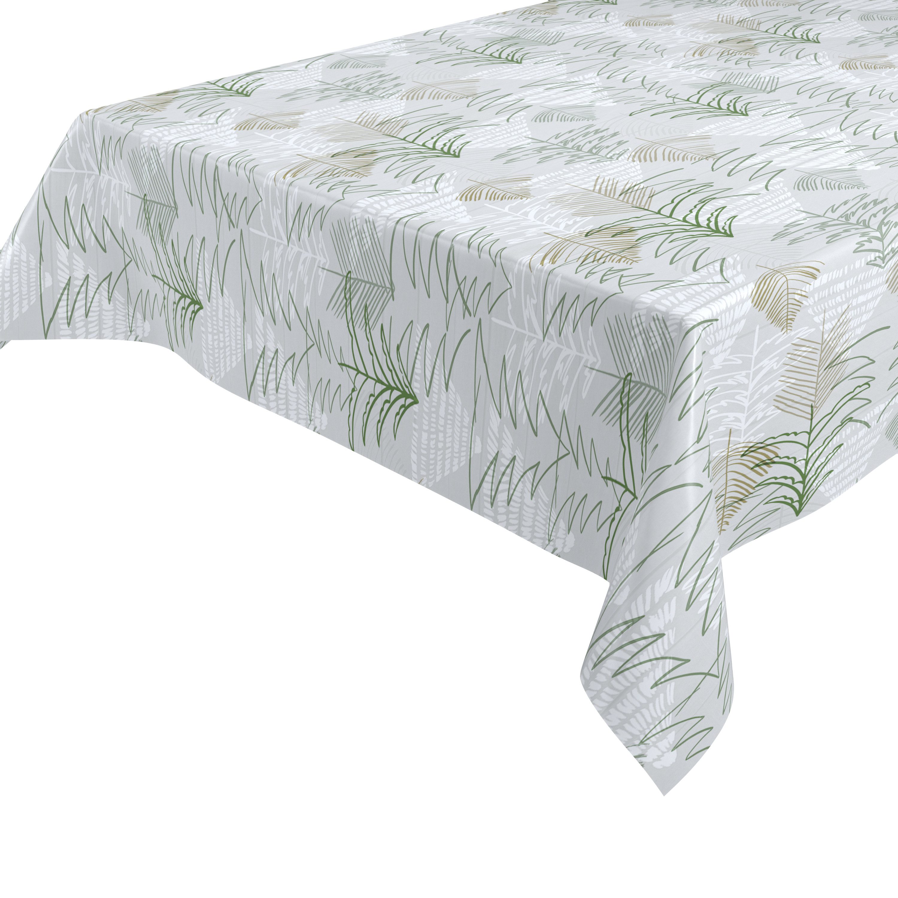 Beautex Tischdecke Wachstuchtischdecke abwischbar Tischdecke RUND ECKIG, We günstig online kaufen