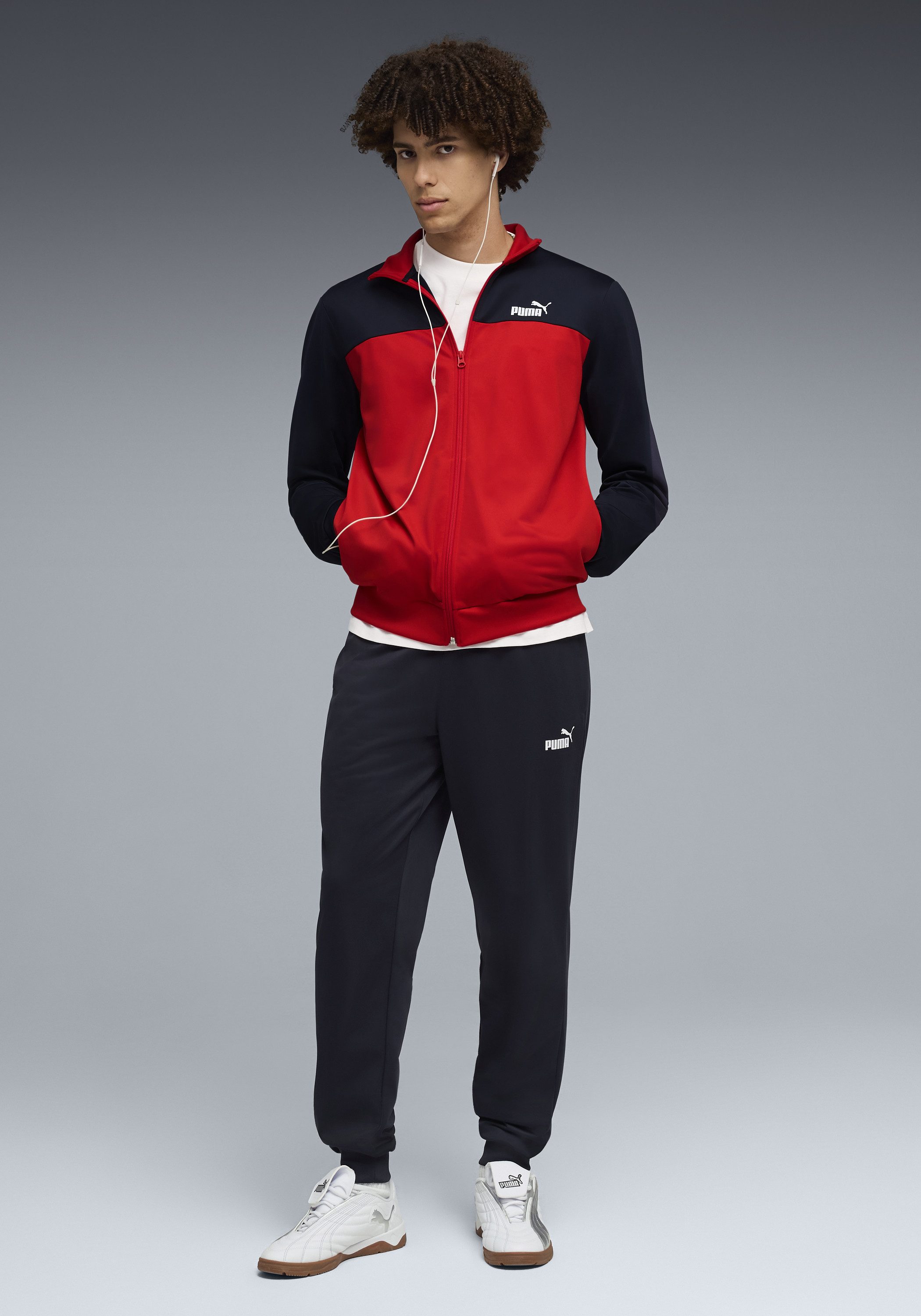 PUMA Trainingsanzug POLY COLORBLOCK SUIT (2-tlg), für vielseitige Sportmode günstig online kaufen