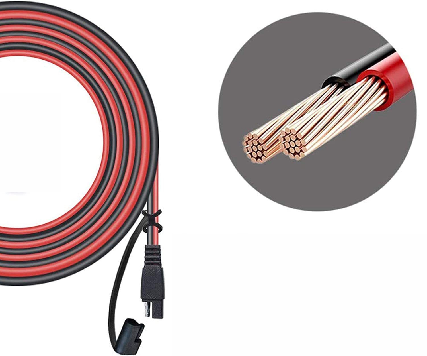 0,3 m sae Stecker kabel DC-Verlängerung kabel 14awg-Kabelbaum