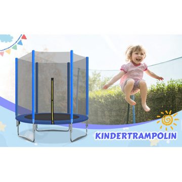 XDeer Kindertrampolin Kindertrampolin,Trampolin-Set für den Innen- und Außenbereich, 6ft Runde Garten Trampolin, Kinder-Trampolin für Geburtstag