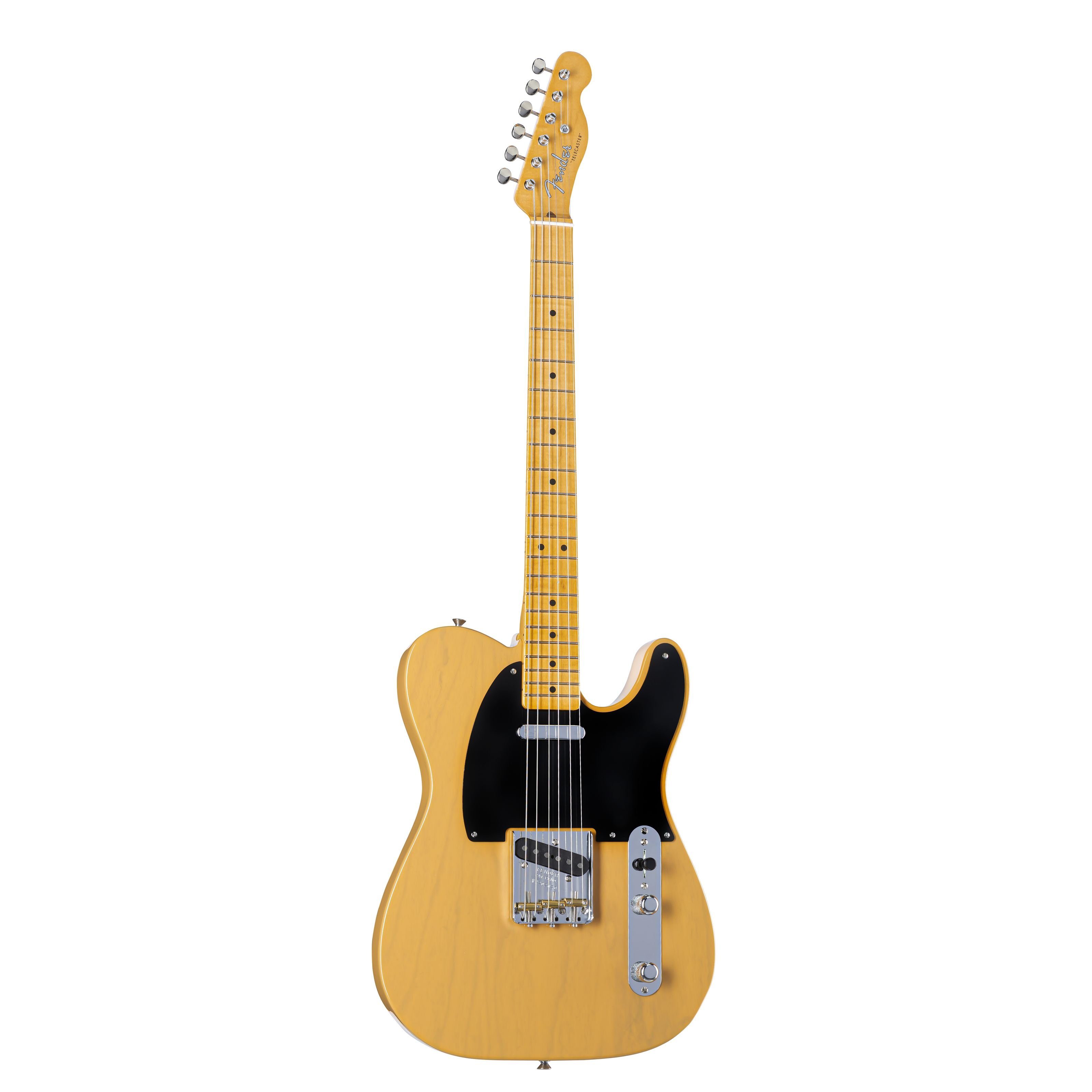 Fender E-Gitarre, E-Gitarren, T-Modelle, American Vintage II 1951 Telecaster MN Butterscotch Blonde -