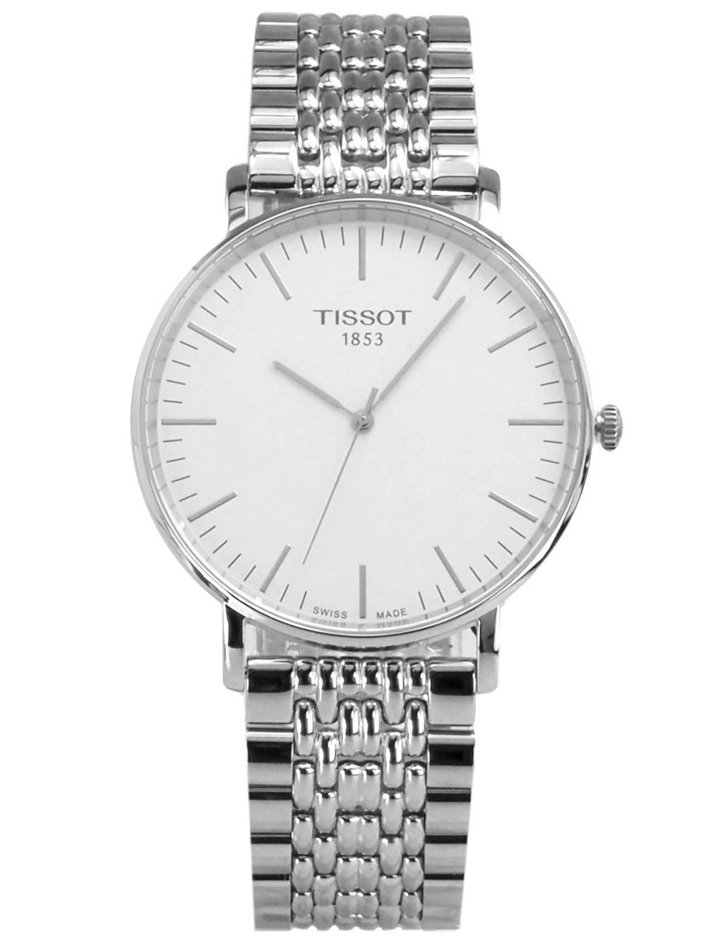 Tissot Schweizer Uhr Herren Uhr 42 mm Ø Eyerytime T1096101103100, Saphirglas