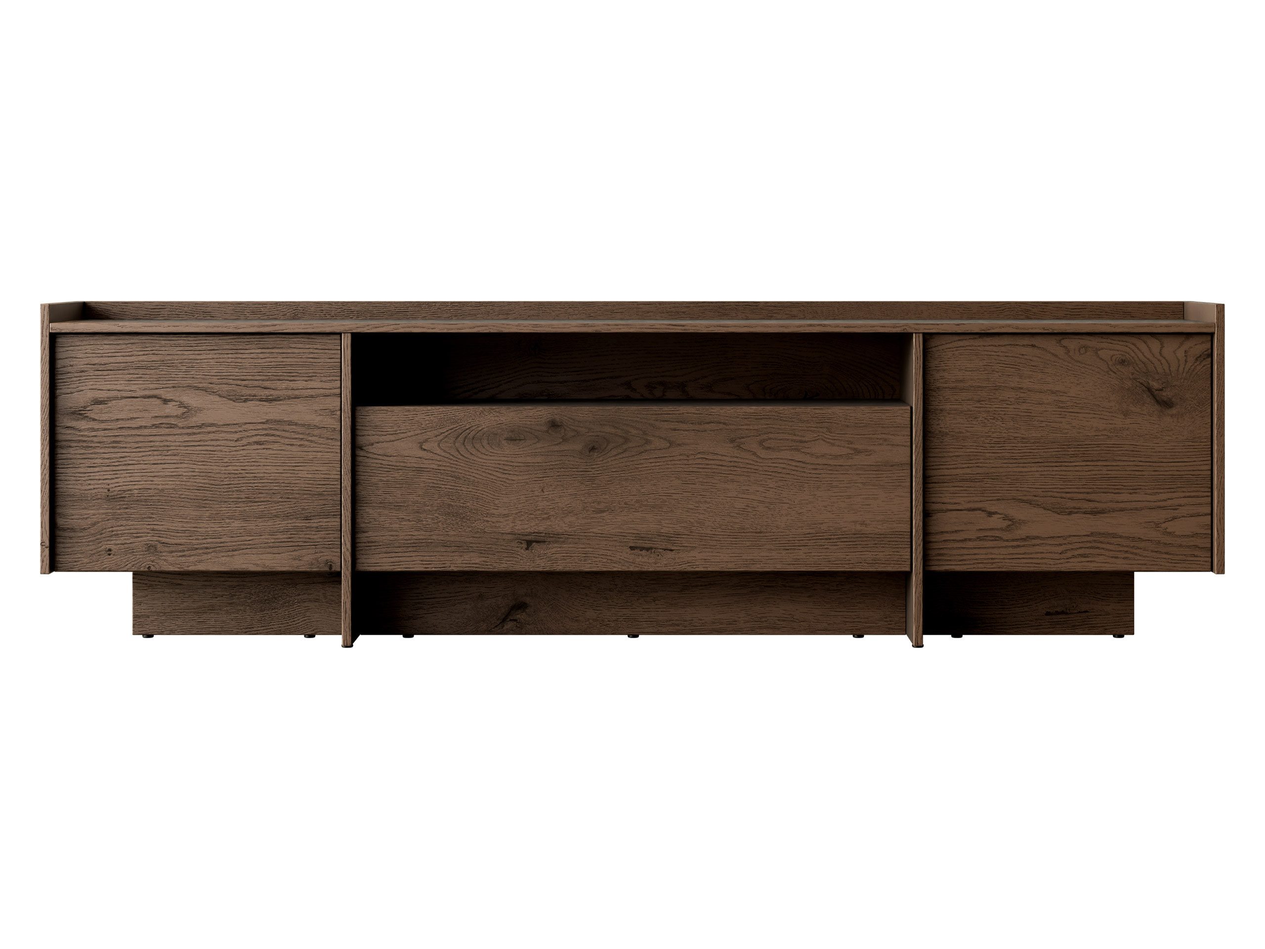 MIRJAN24 TV-Schrank Japandi (mit zwei Drehtüren und Klappe) Gasdruckfeder günstig online kaufen