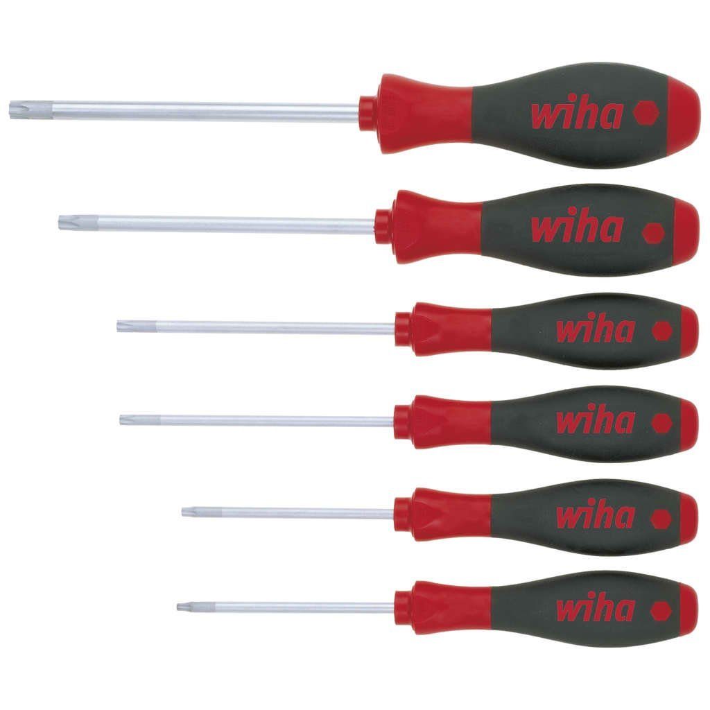 Schraubendreher-Set Schraubendreher SoftFinish 6-tlg. MagicSpring Torx Wiha