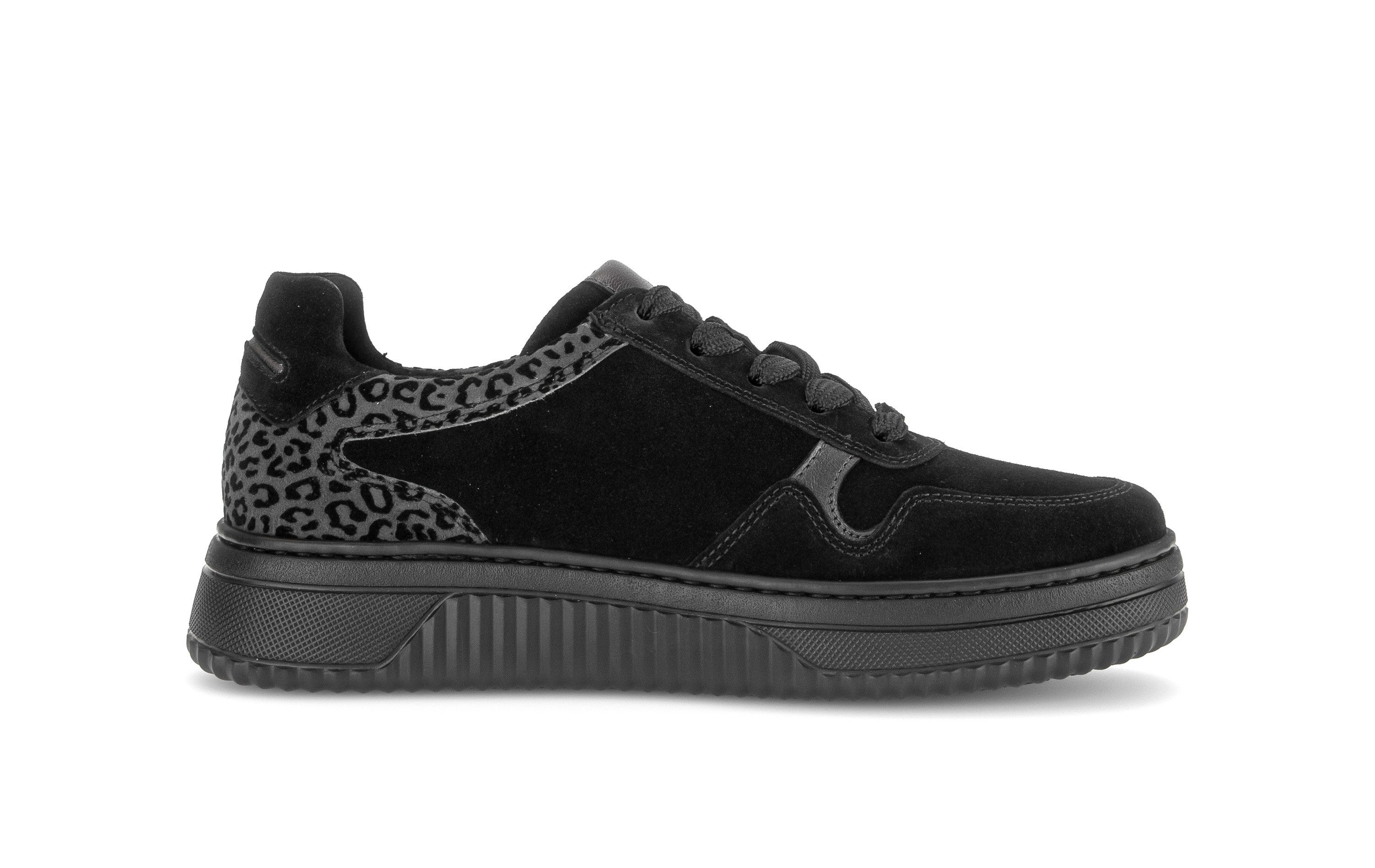 Gabor Plateausneaker Freizeitschuh, Halbschuh, Schnürschuh in Komfortweite K (extraweit)