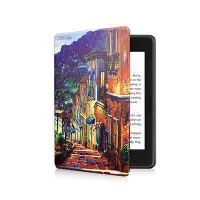 Lobwerk Tablet-Hülle Schutzhülle für Amazon Kindle Paperwhite 2021 11. Generation 6.8 Zoll, Wake & Sleep Funktion, Sturzdämpfung, Aufstellfunktion