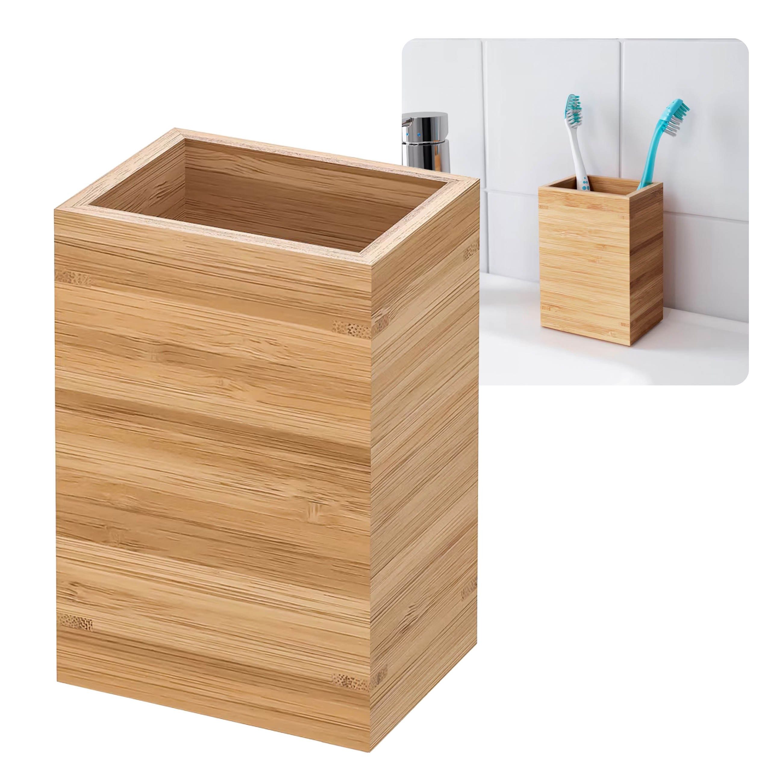 IKEA Zahnputzbecher DRAGAN Bambus Zahnputzbecher - stilvoll und umweltfreundlich IKEA
