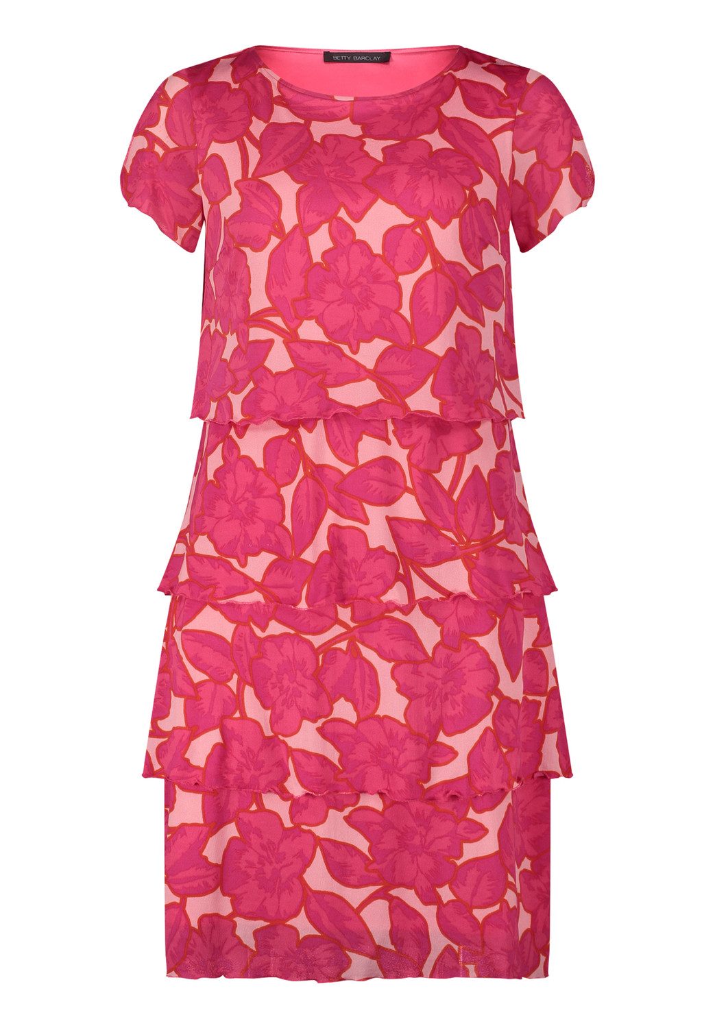 Betty Barclay Sommerkleid Kleid Kurz 1/2 Arm, Pink/Rosé