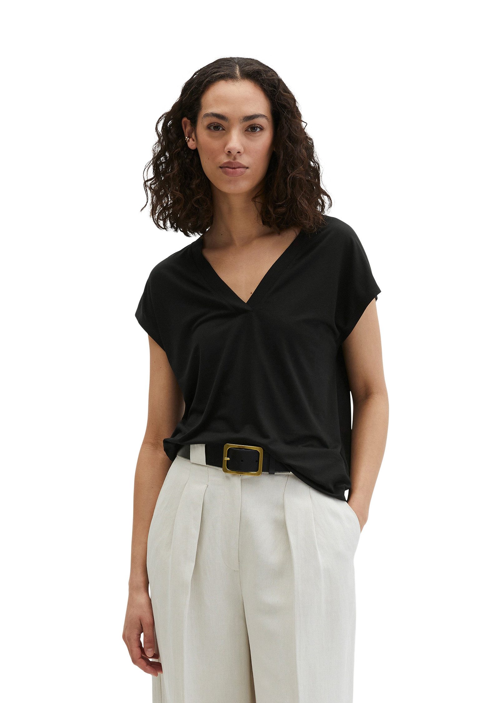 Marc O'Polo T-Shirt aus LENZING™ ECOVERO™ günstig online kaufen