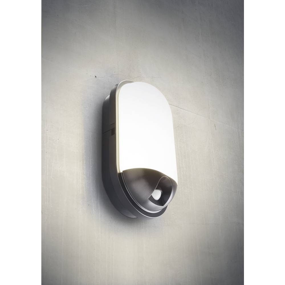 HEITRONIC Wandleuchte PIR Wandleuchte LED, 20W,Bewegungsmelder, IP65 500648