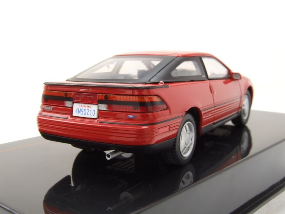 ixo Models Modellauto Ford Probe GT Turbo 1989 rot, Maßstab 1:43