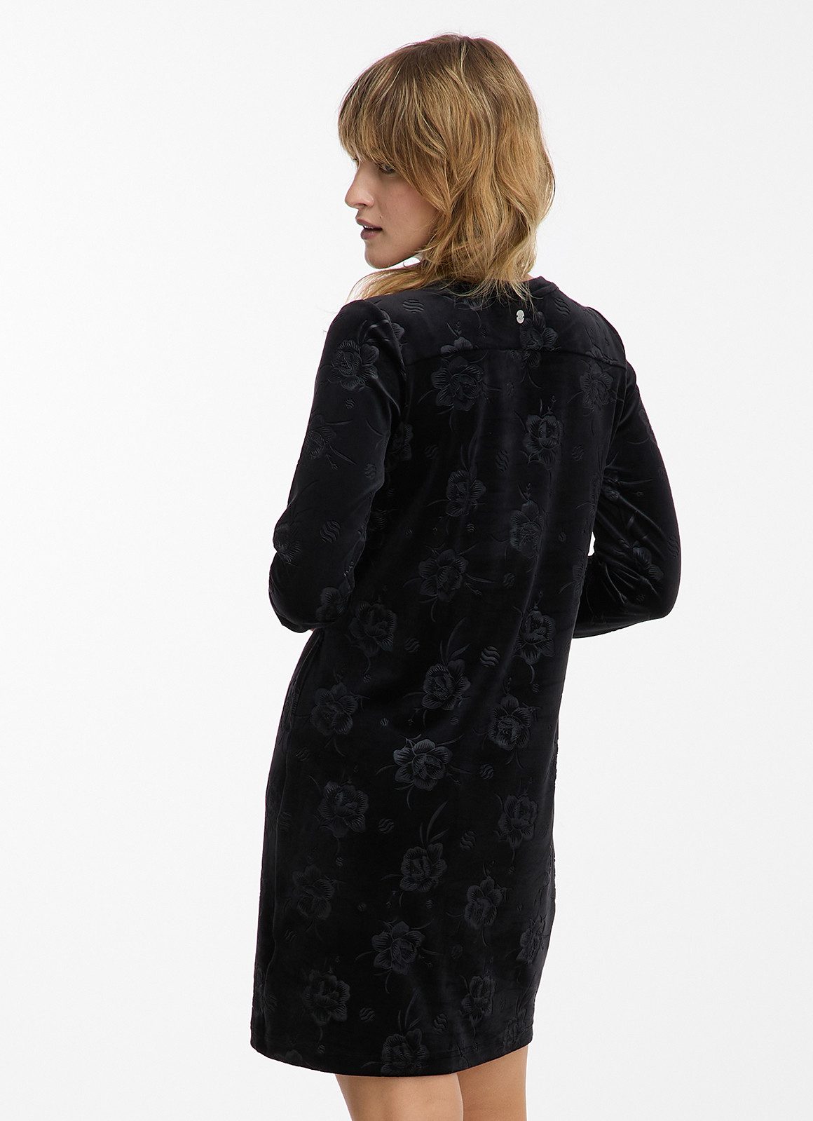 Ragwear Midikleid ROSETA VELVET Sommerkleid