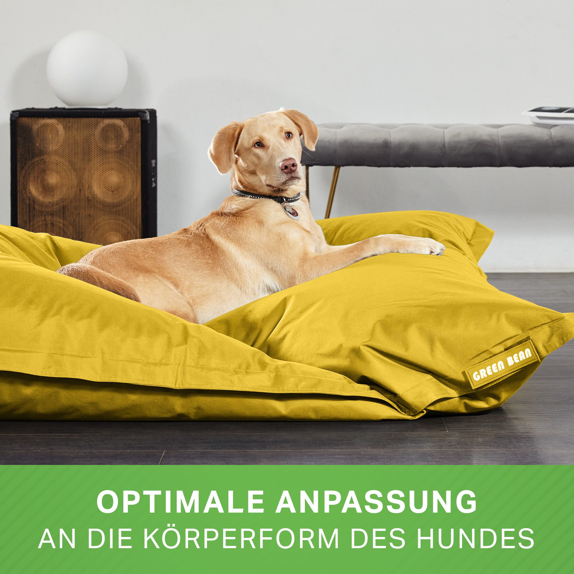 Green Bean Hundematte XXL Hundebett - Hundekissen 140x180cm