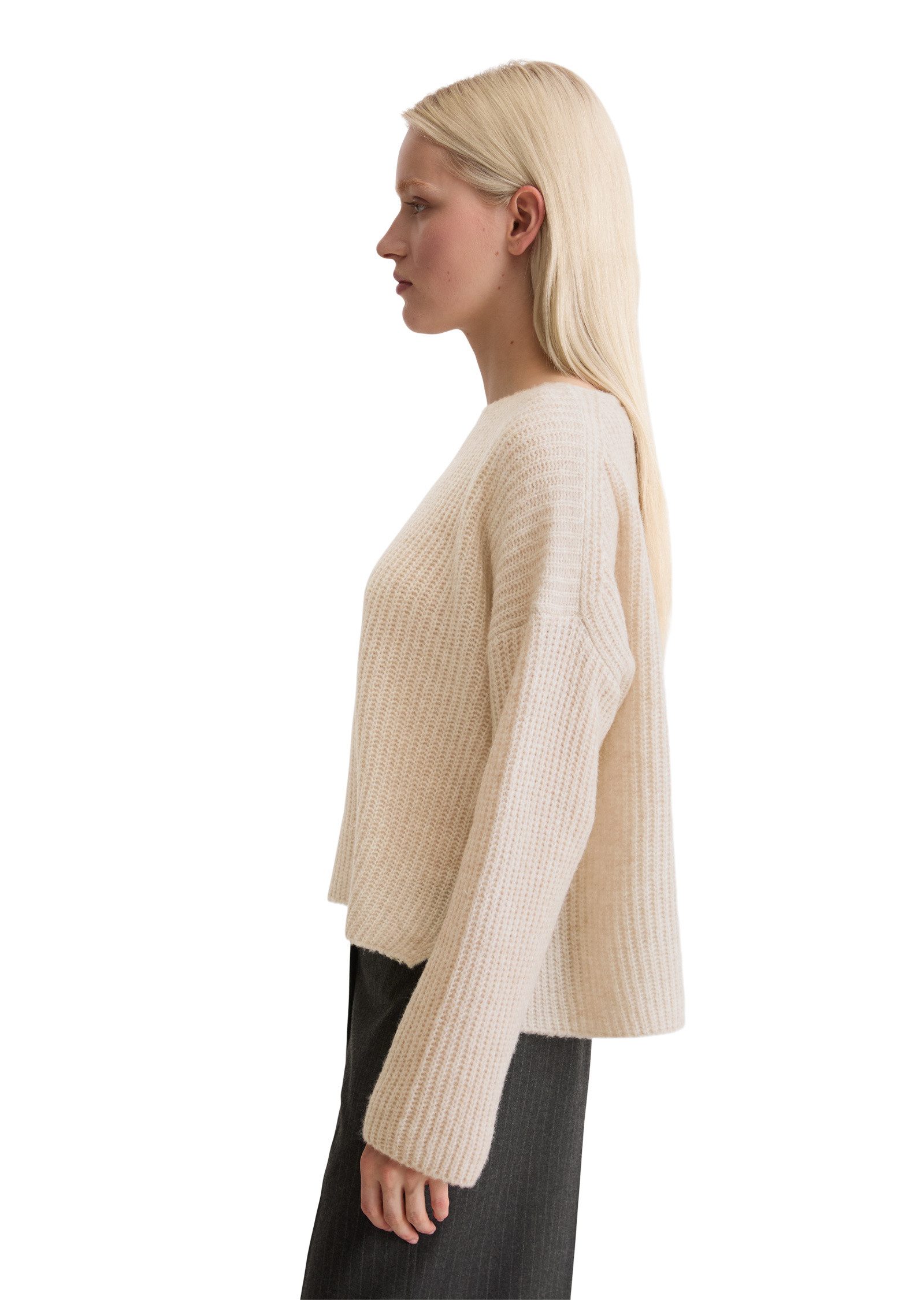 Marc O'Polo Strickpullover aus softem Schurwolle-Mix günstig online kaufen