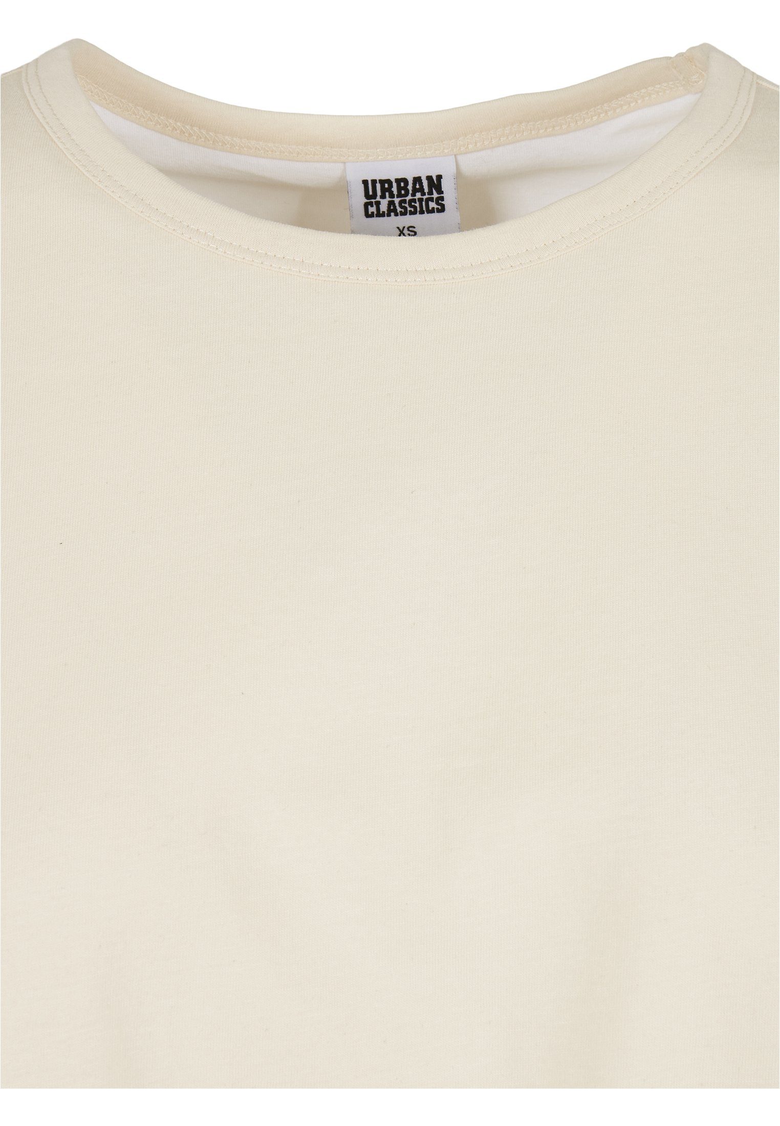 Full (1-tlg) whitesand/white Double Ladies Damen Layered URBAN CLASSICS T-Shirt Tee