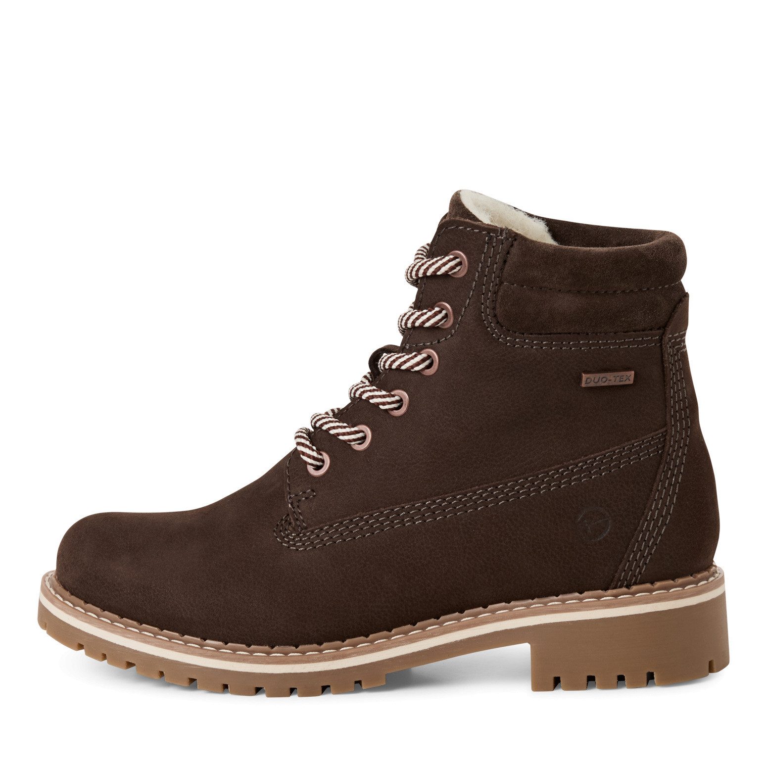 Tamaris Damen Boots Aus Leder – Mit Blockabsatz, Winter Gefüttert, Modisch & Bequem