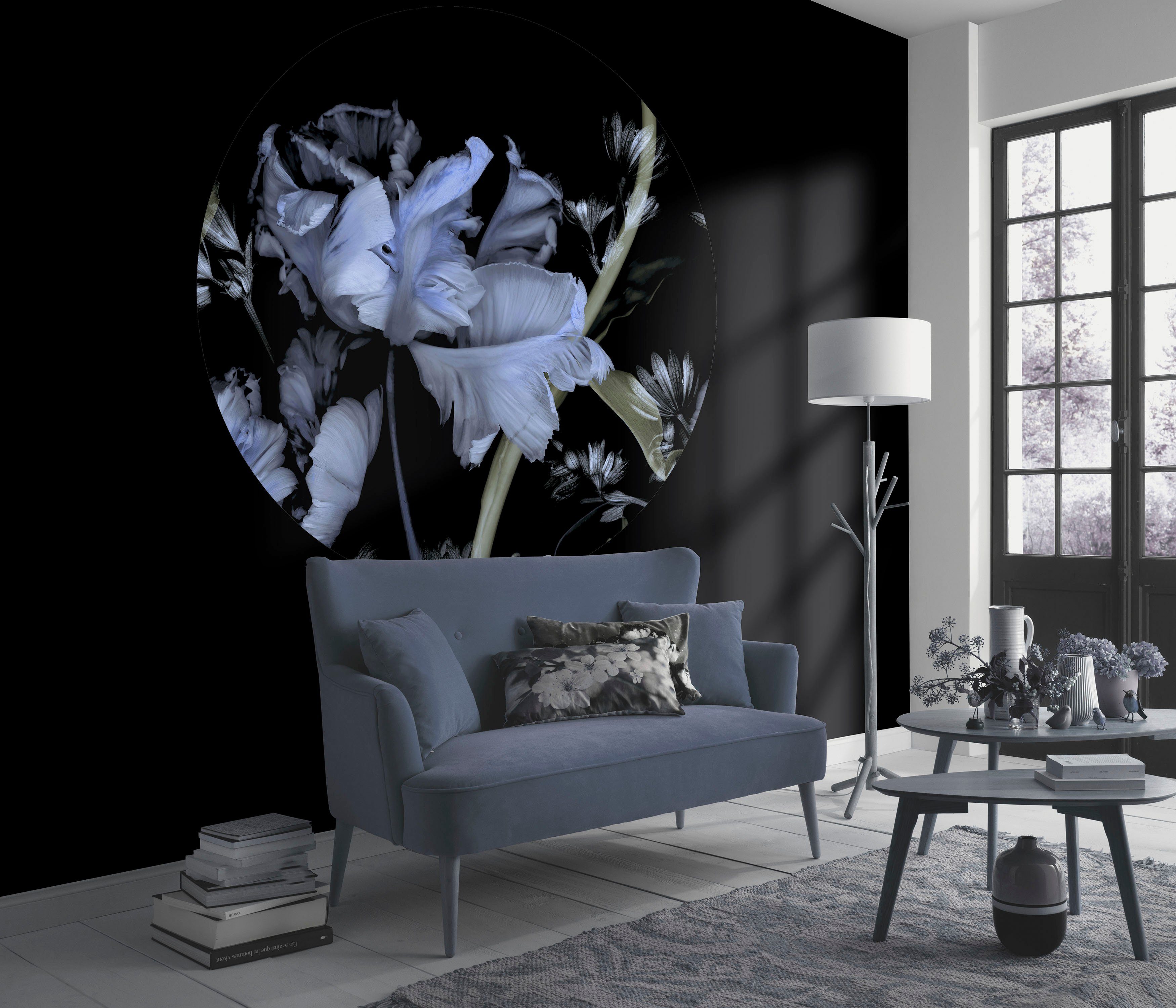 Fashion for walls Fototapete Tiao Hua, glatt, floral, Phthalate frei