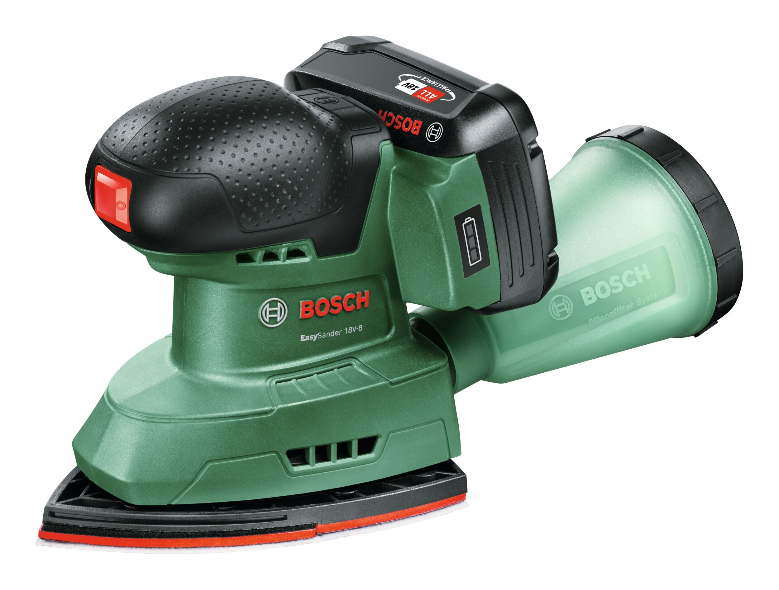 BOSCH Akku-Multischleifer EasySander 18V-8, 22000 U/min, Mit 1x Akku 2 Ah - im Karton