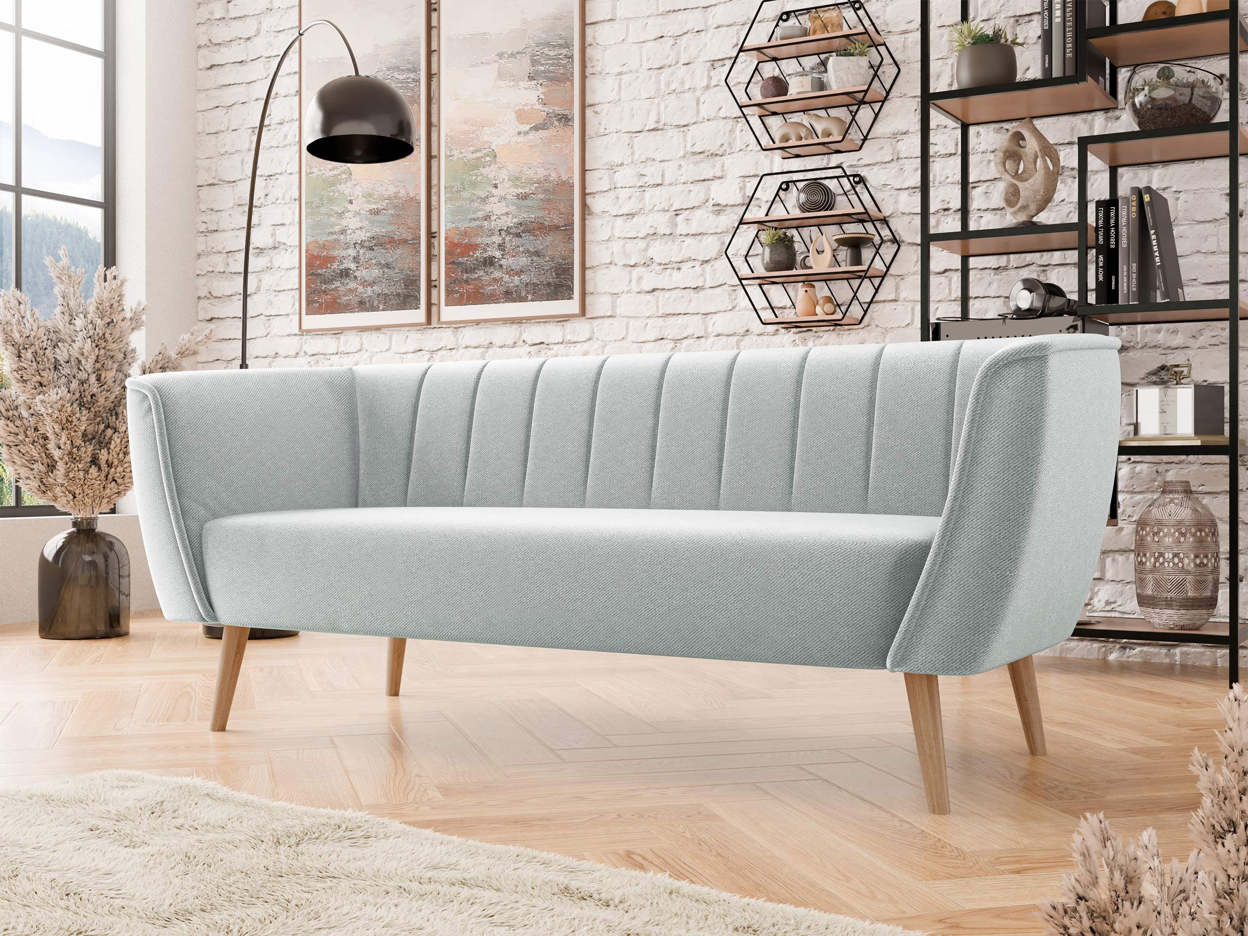 MIRJAN24 Sofa Pas 3, Holzkonstruktion, 182x74x75 günstig online kaufen