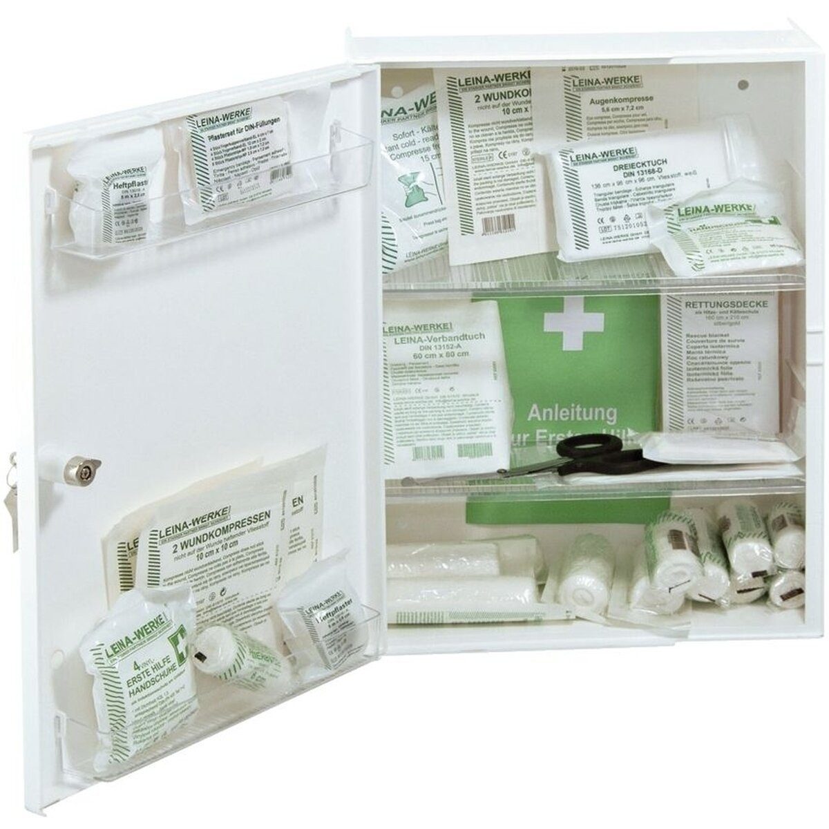 Leina-Werke Erste-Hilfe-Set Verbandsschrank Cura leer DIN 13157