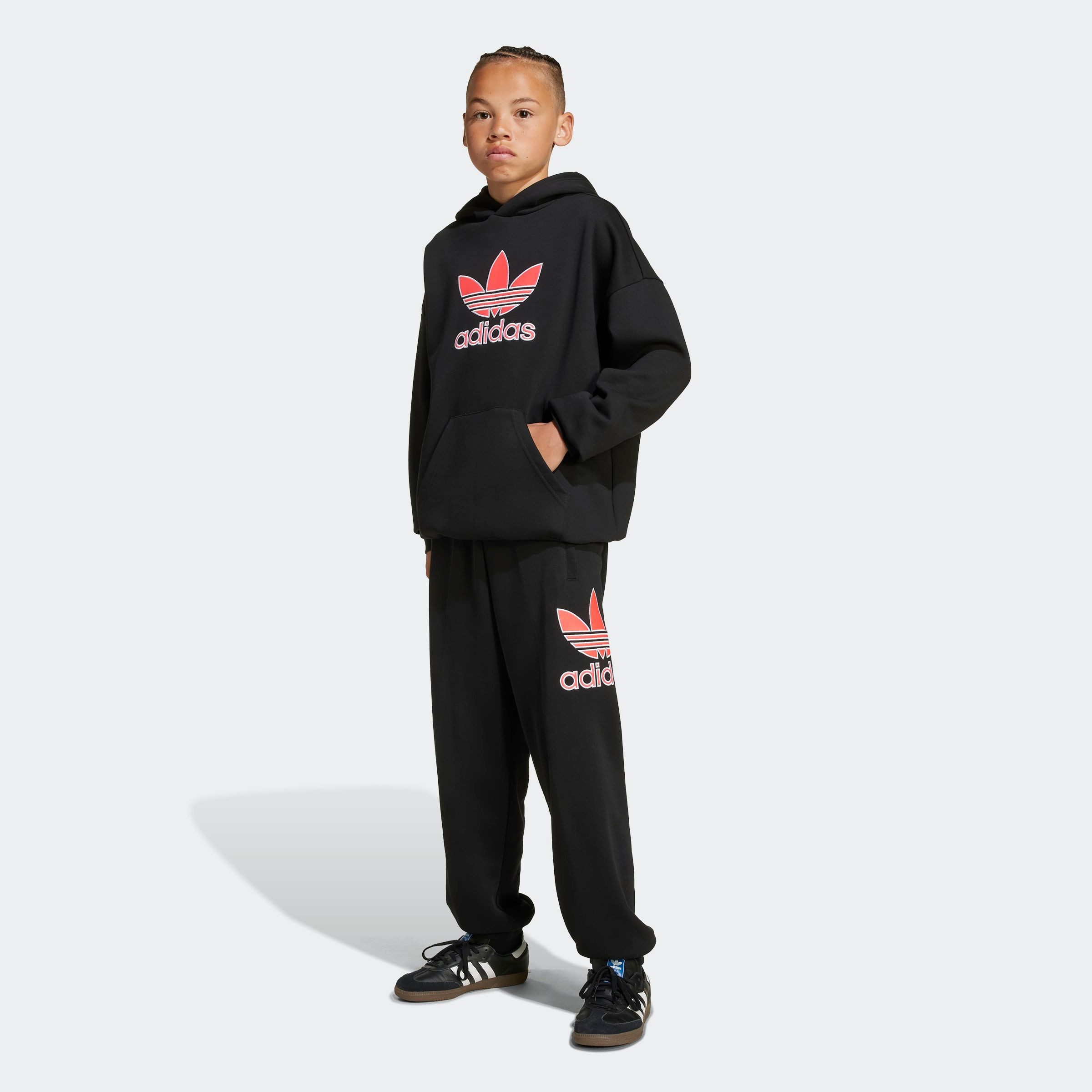 adidas Originals Kapuzensweatshirt TREFOIL KIDS HOODIE