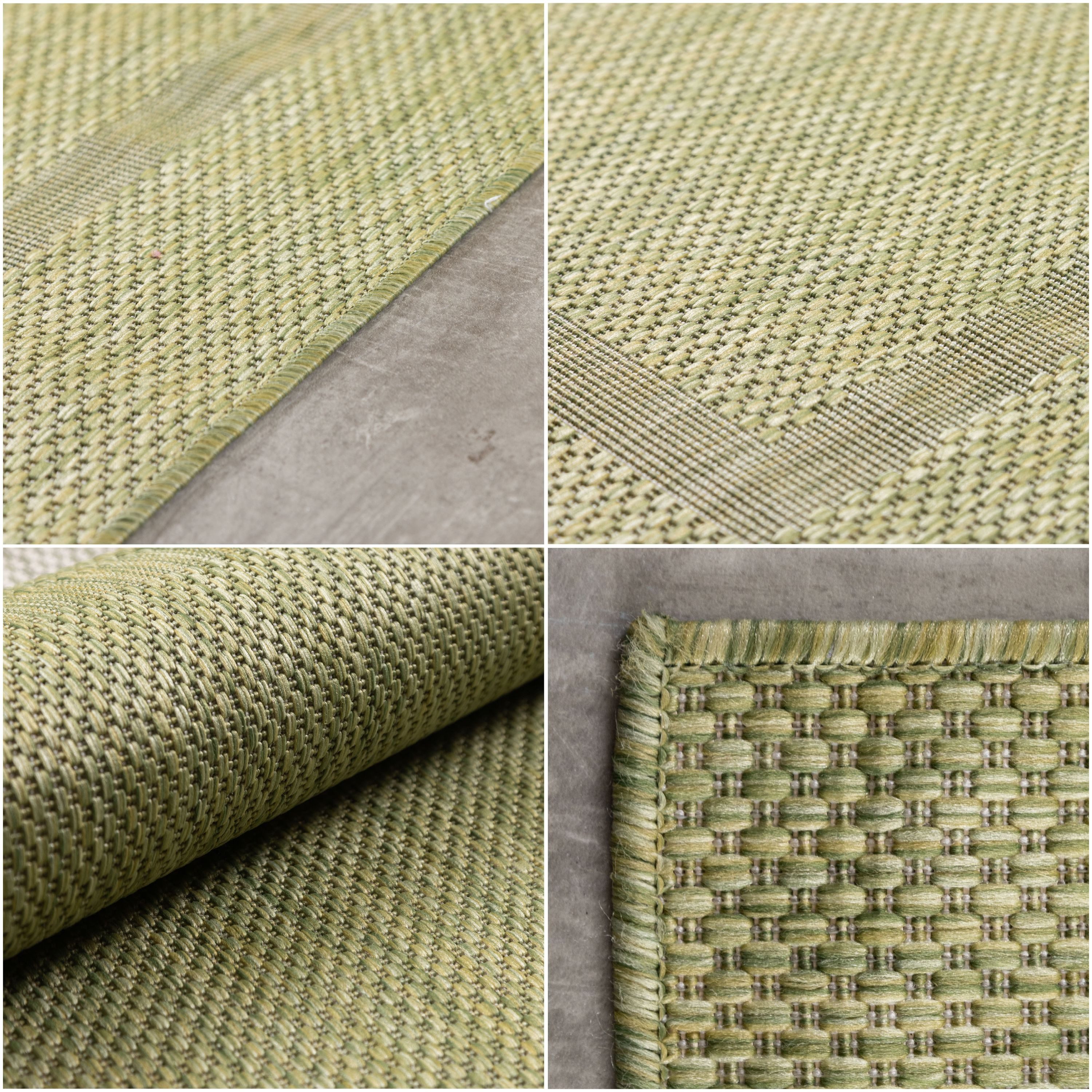 Carpettex Outdoorteppich Unicolor - Einfarbig, Rund, Höhe: 5 mm, Rund Outdo günstig online kaufen