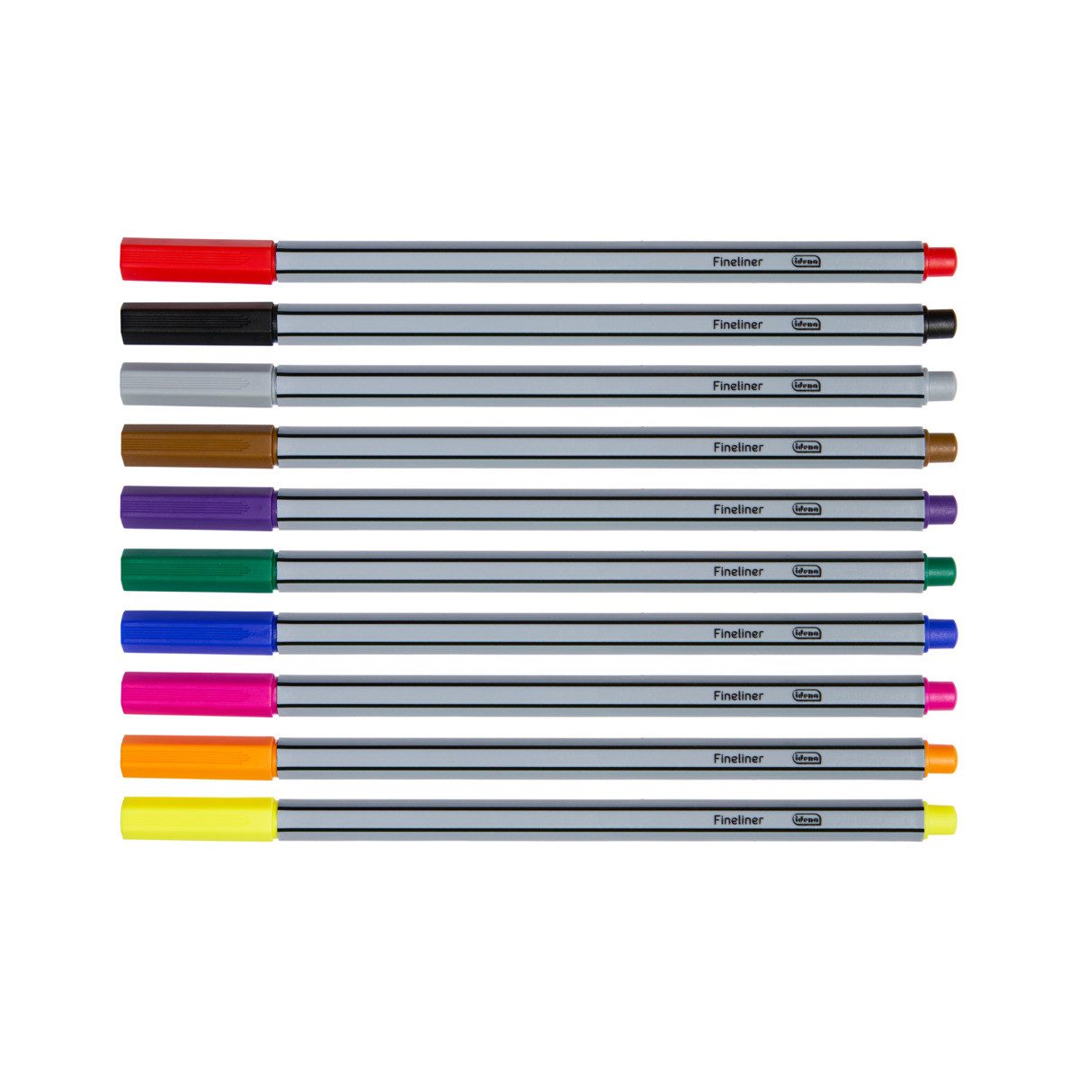 Idena Fineliner Idena 90952 - Fineliner im Etui, 2 Packungen mit je 10 Stiften, 0,4 – Bild 5 von 5