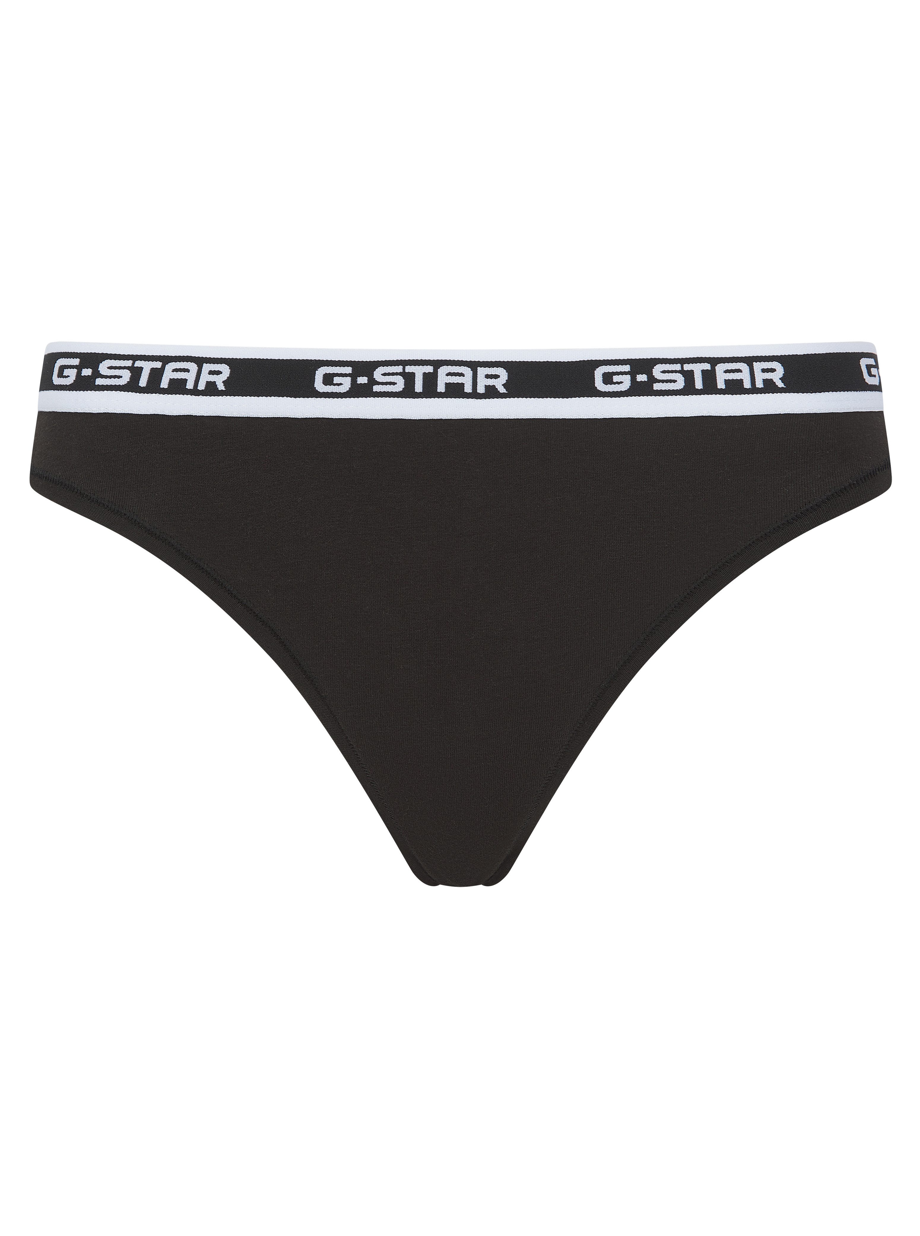 G-STAR Tanga OBSIDIAN, 2 PACK THONGS (Packung, 2-St) mit Logobund günstig online kaufen