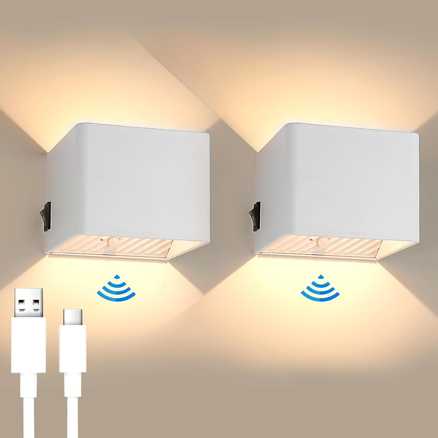 BlingBin LED Wandleuchte Kabellose Akku Wandlampe günstig online kaufen