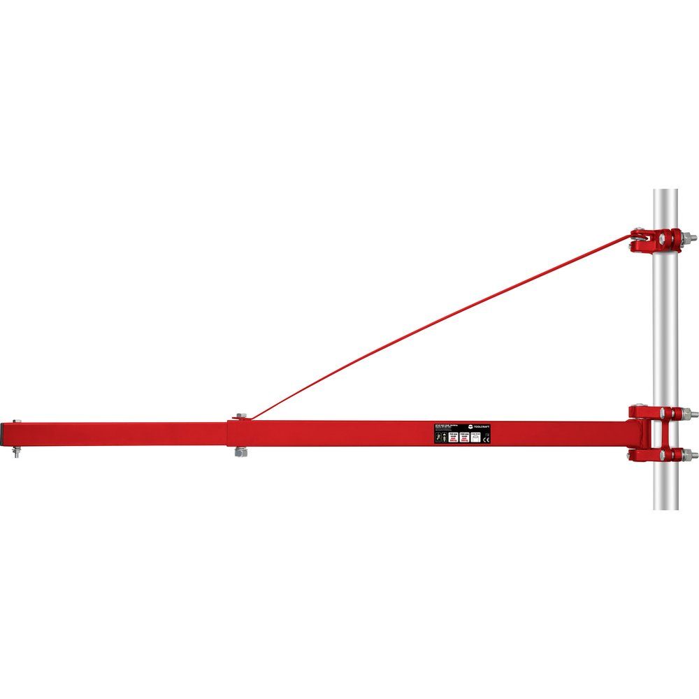 TOOLCRAFT Kettenflaschenzug TOOLCRAFT TO-4985424 Schwenkarm für Seilhebezüge Tragfähigkeit (mit Um