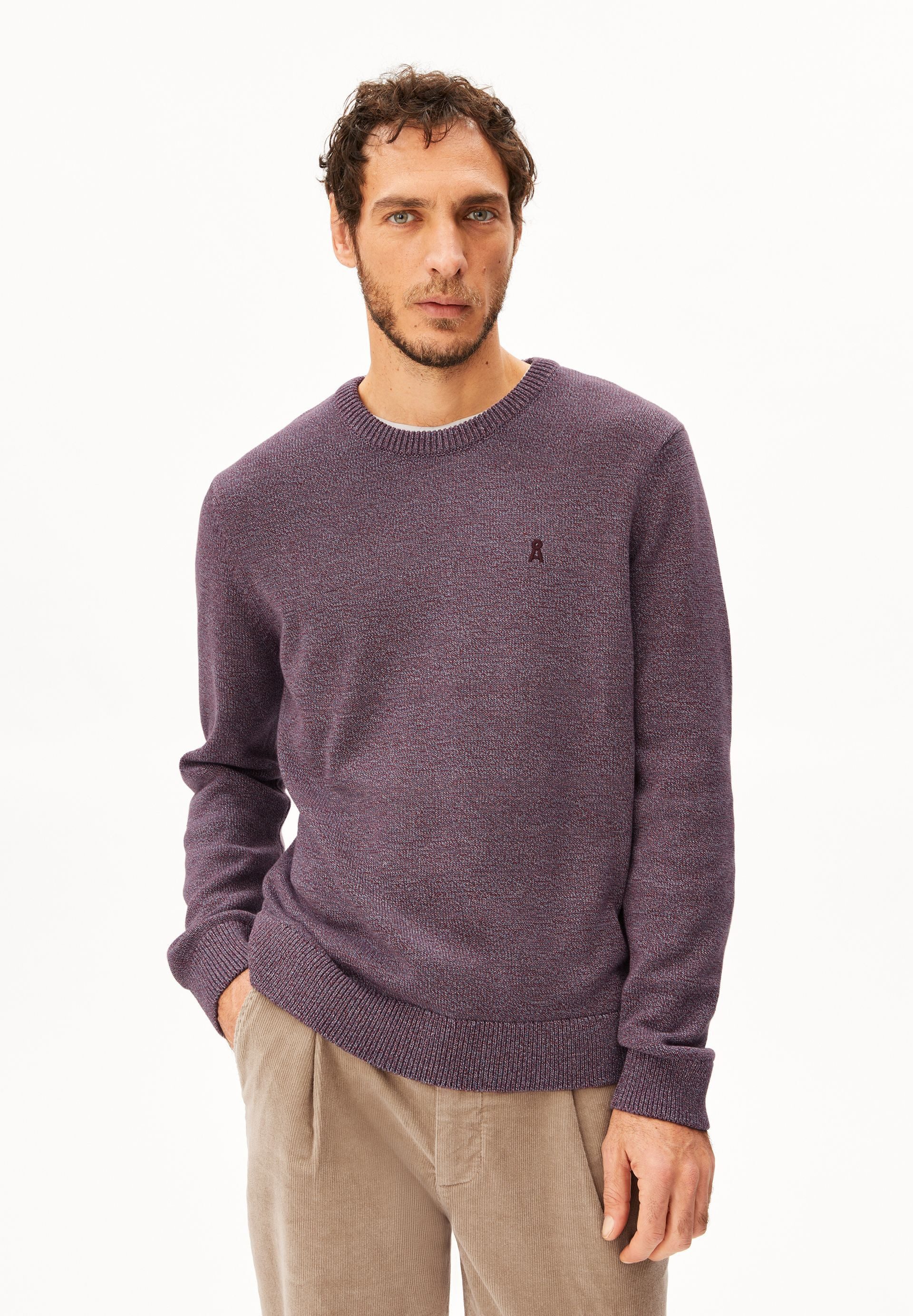Strickpullover ALVAARIO Strickpullover aus 100% Bio-Baumwolle