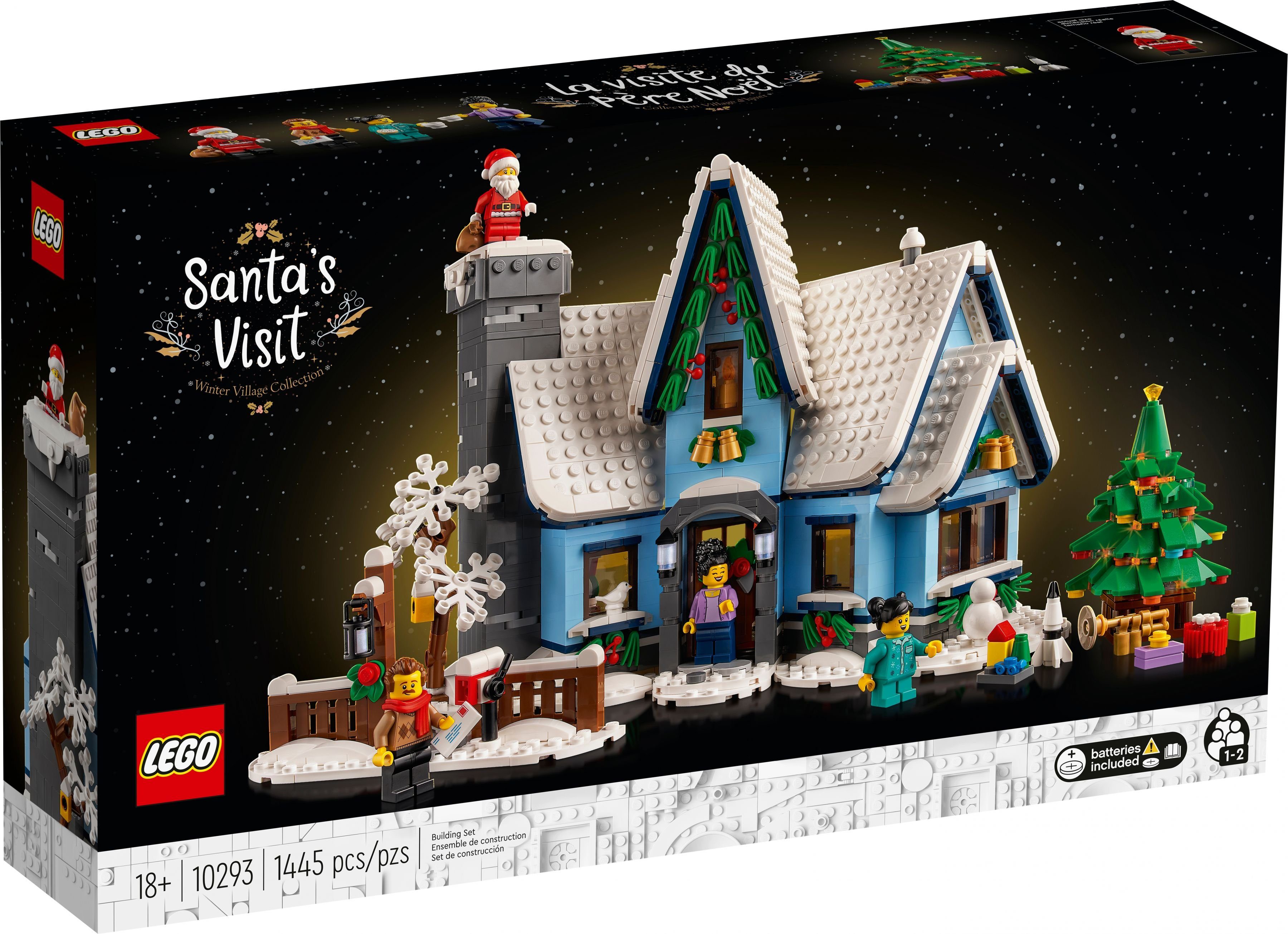 LEGO® St) (1445 - LEGO® des Konstruktionsspielsteine Besuch Weihnachtsmanns,