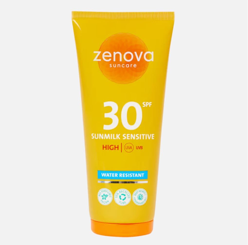 Sonnenschutzcreme Zenova Sonnenmilch Sunmilk Tube SPF 30 200 ml