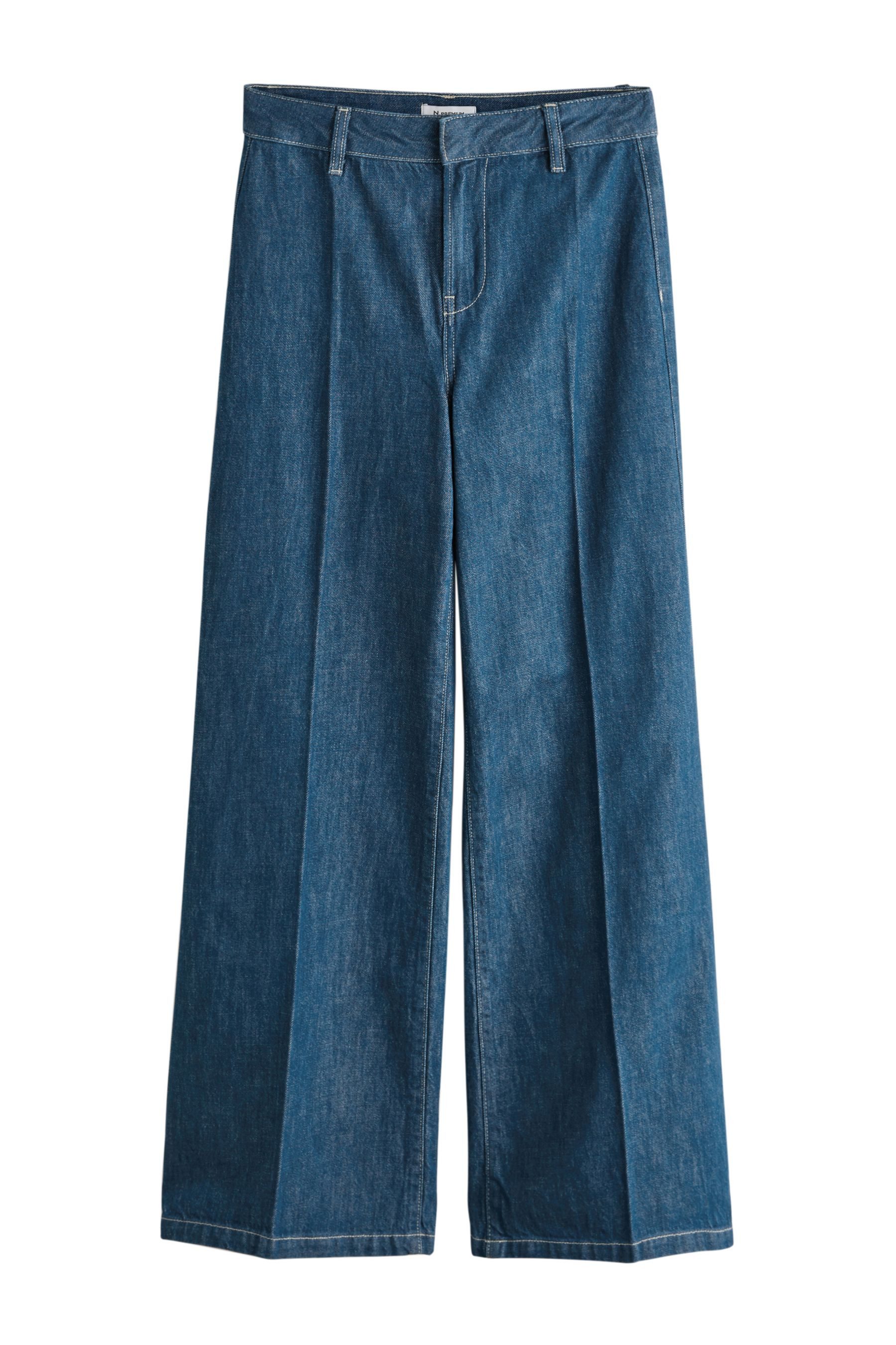 Schlagjeans N. Premium Tailored Fit Schlagjeans, weites Bein