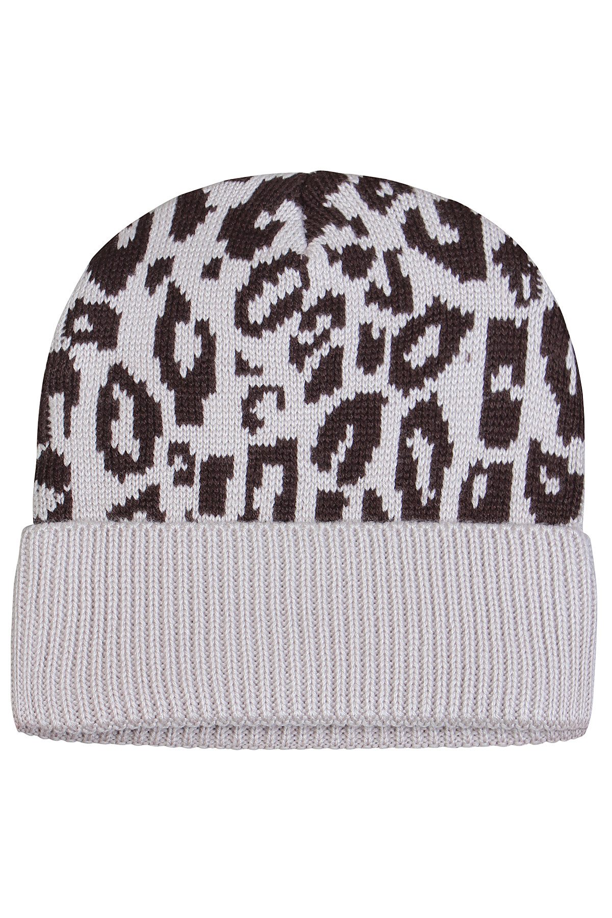 ZE-ZE Nordic Strickmütze Strickmütze taupe mit günstig online kaufen