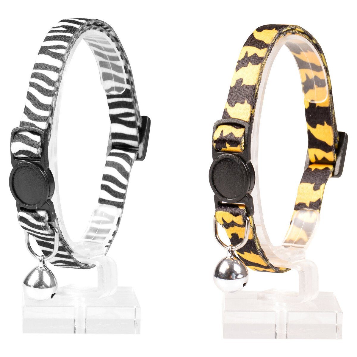 DUVO+ Katzen-Halsband Katzenhalsband Zoo Nylon