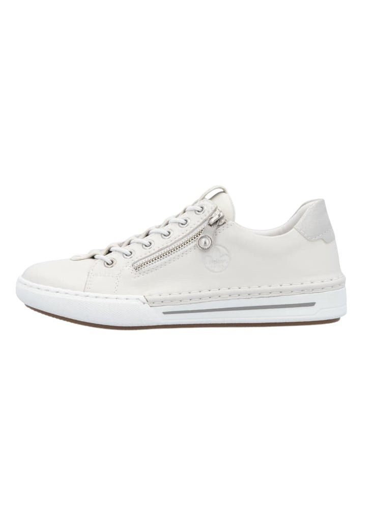 Rieker (Glattleder) L7250 weiss Damen Sneaker günstig online kaufen