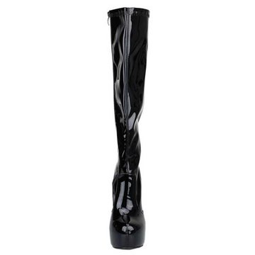 Erogance Erogance Stretchlack High Heel Stiefel E2000 Größe 41 High-Heel-Stiefel vegan